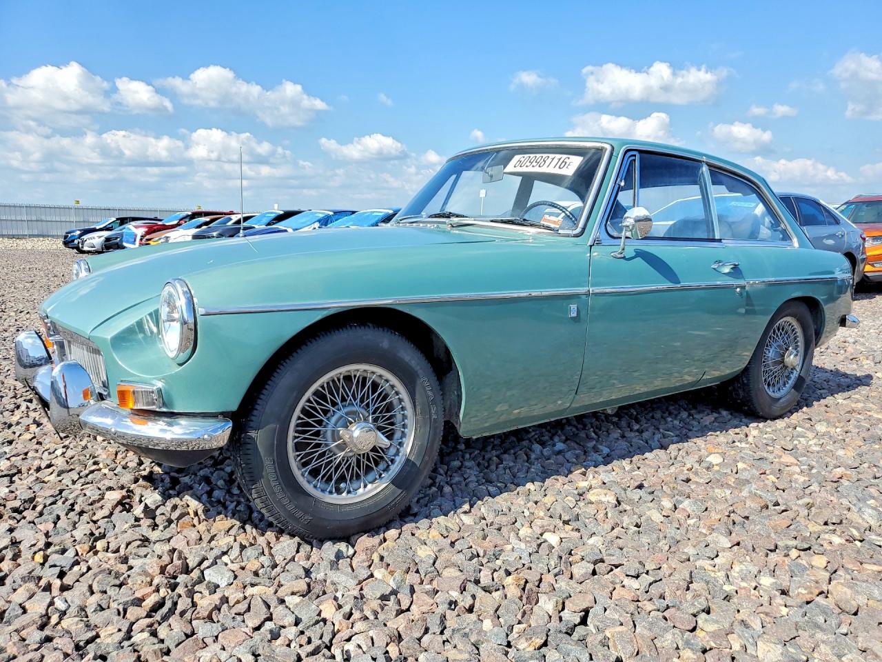 1967 MG MGB, VIN GHD3L92052 — Hail