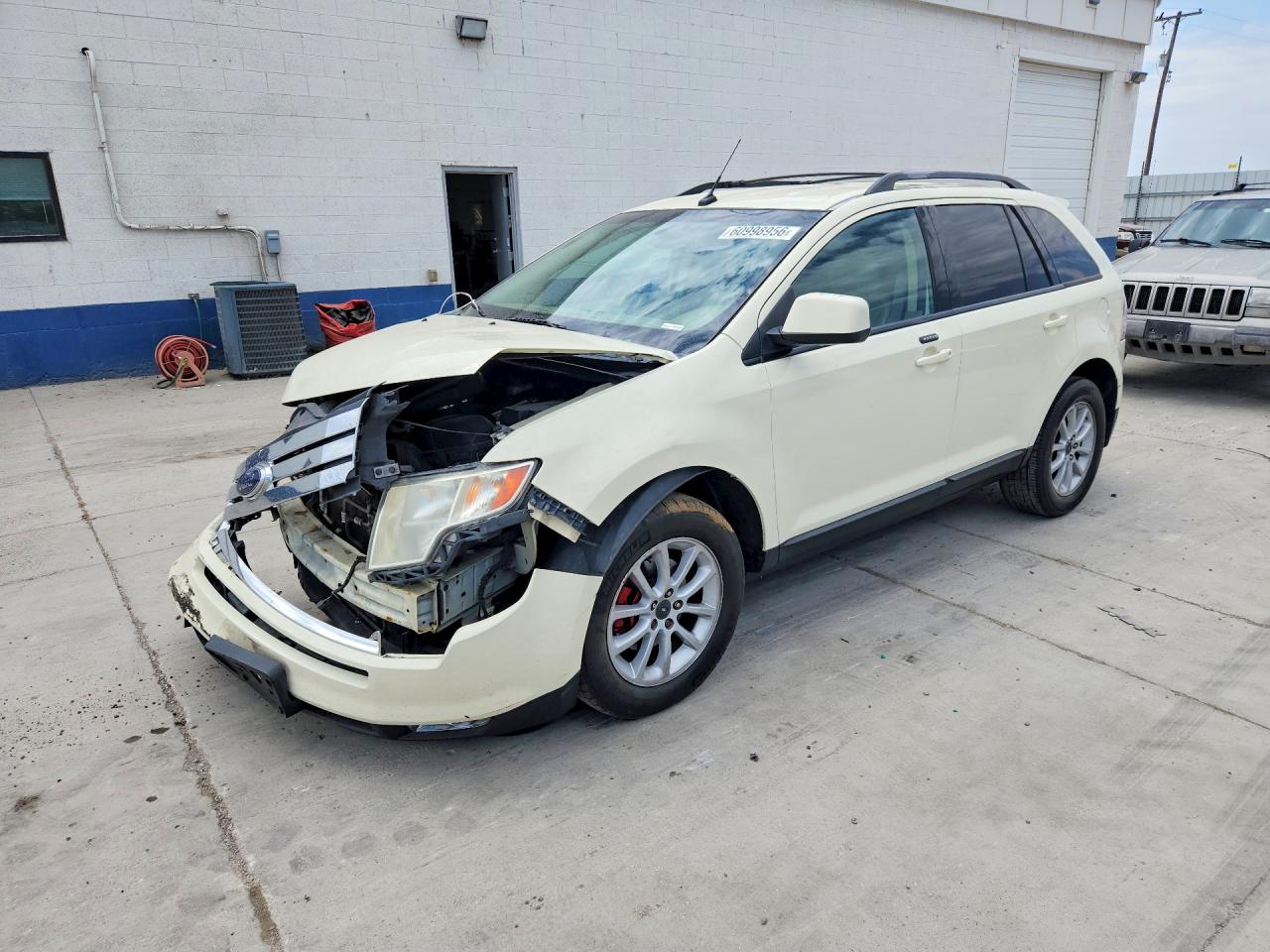2007 Ford Edge SEL, VIN 2FMDK48C27BB20663 — Front end