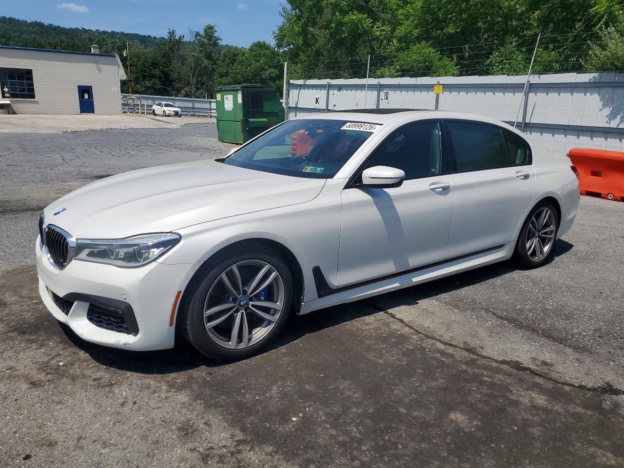 2016 BMW 7 Series 750i xDrive, VIN WBA7F2C57GG419395 — Minor dents and scratches