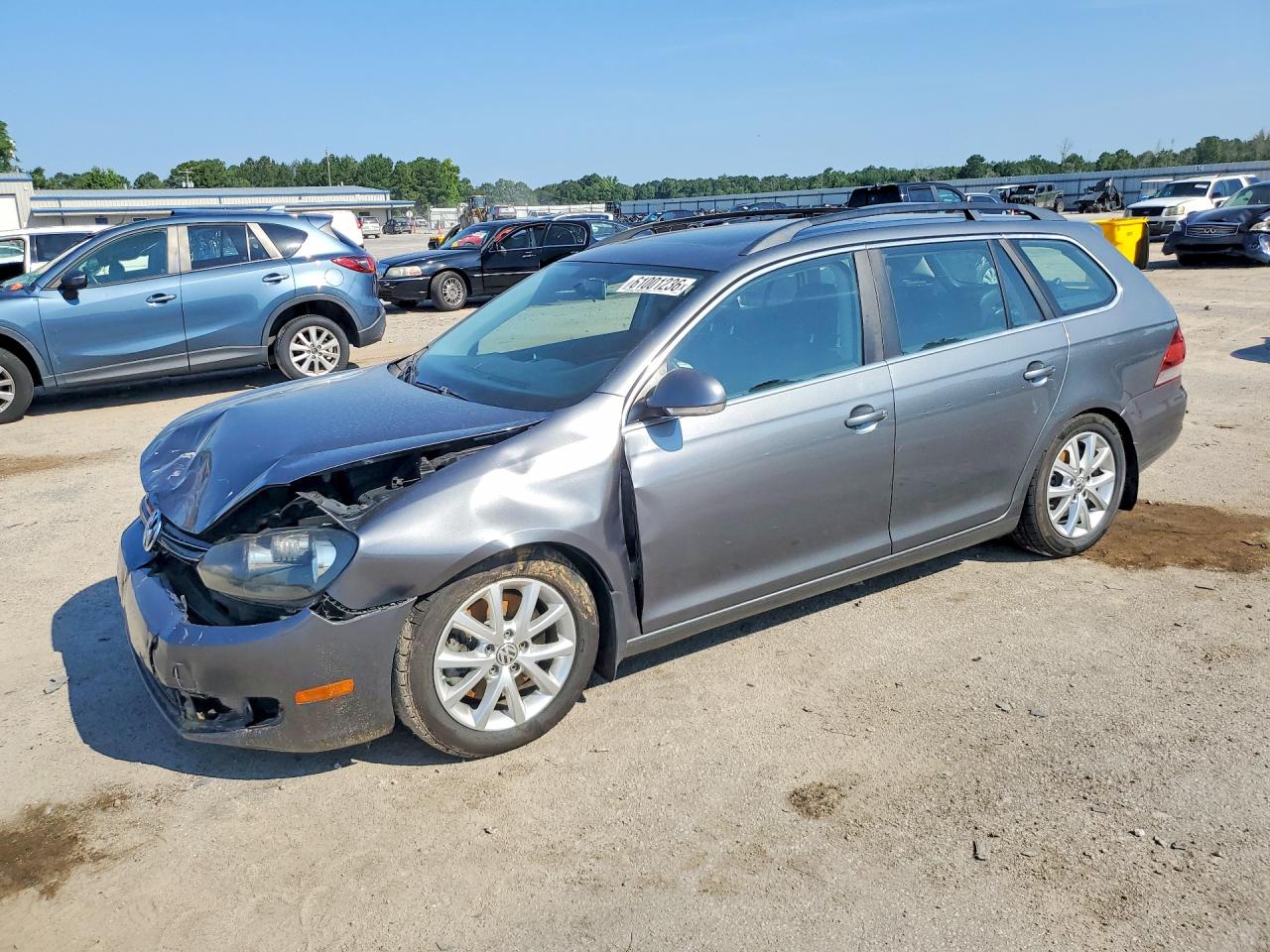 2010 Volkswagen Jetta TDI, VIN 3VWTL7AJ2AM660850 — Front end