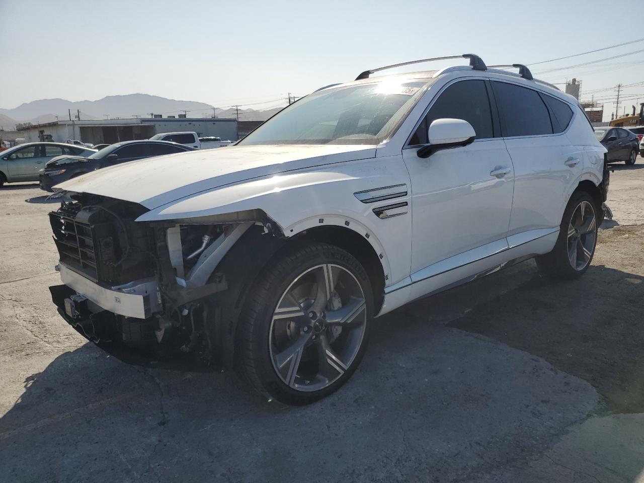 2025 Genesis GV80 Prestige, VIN KMUHCESB9SU261478 — Front end