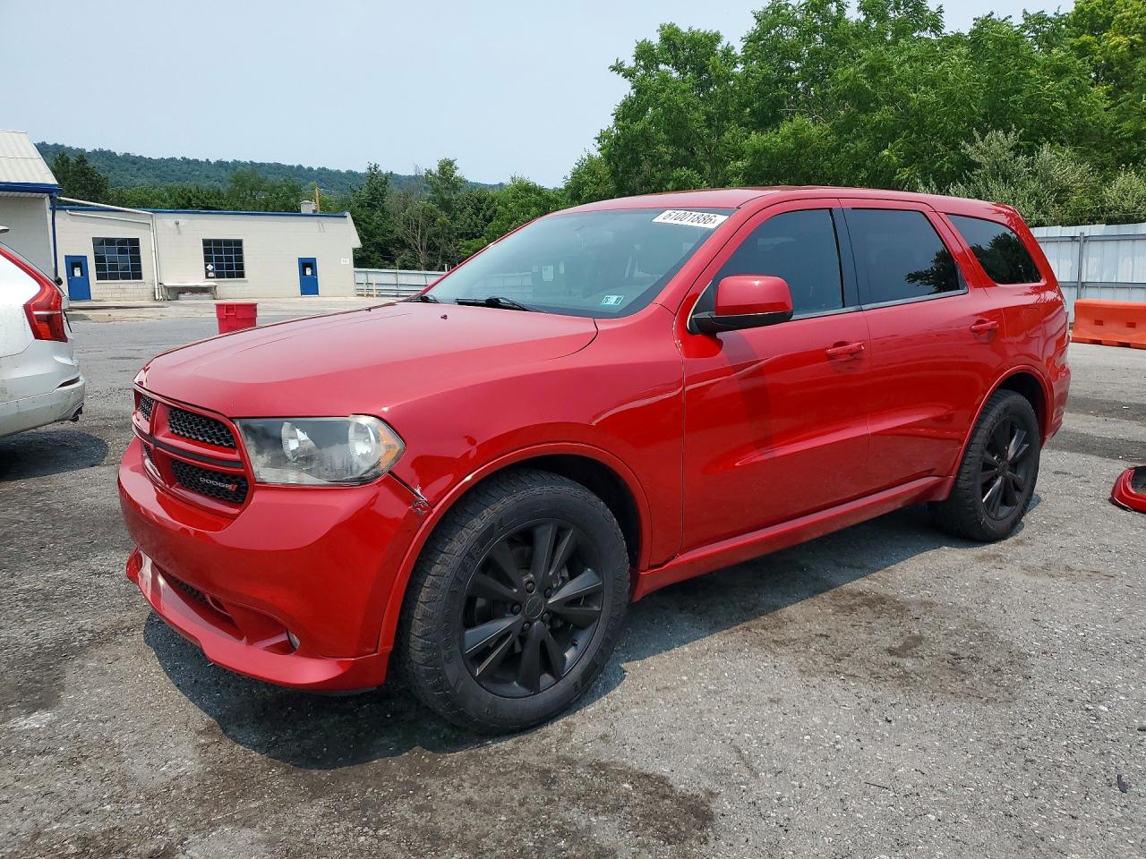 2013 Dodge Durango SXT, VIN 1C4RDJAG3DC679134 — Rear end