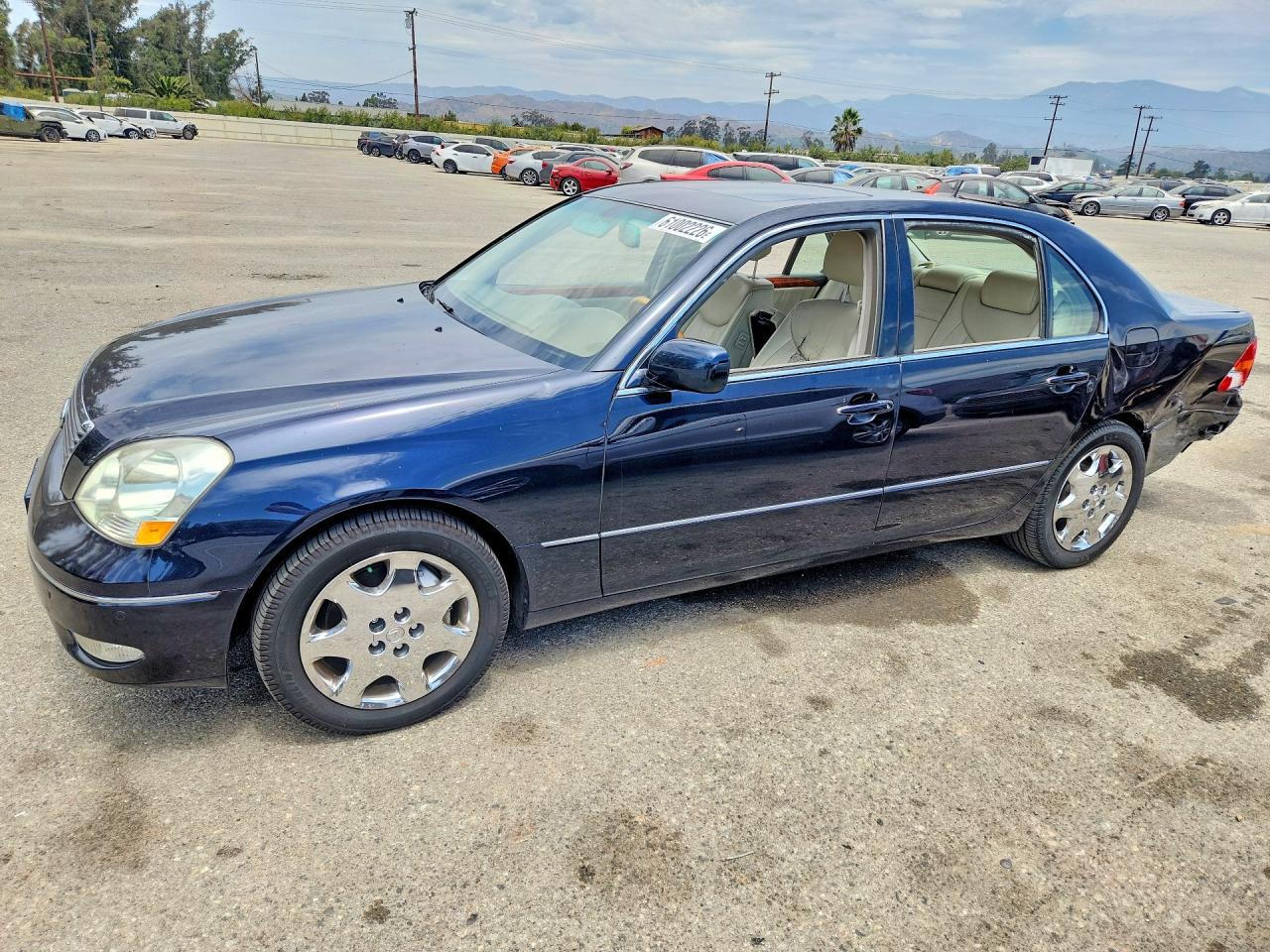 2003 Lexus LS 430, VIN JTHBN30F430122640 — Rear end
