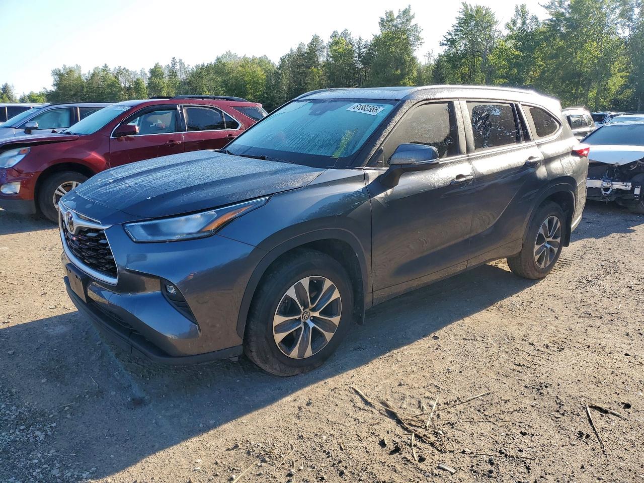 2020 Toyota Highlander XLE, VIN 5TDGZRBH1LS026572 — Vandalism