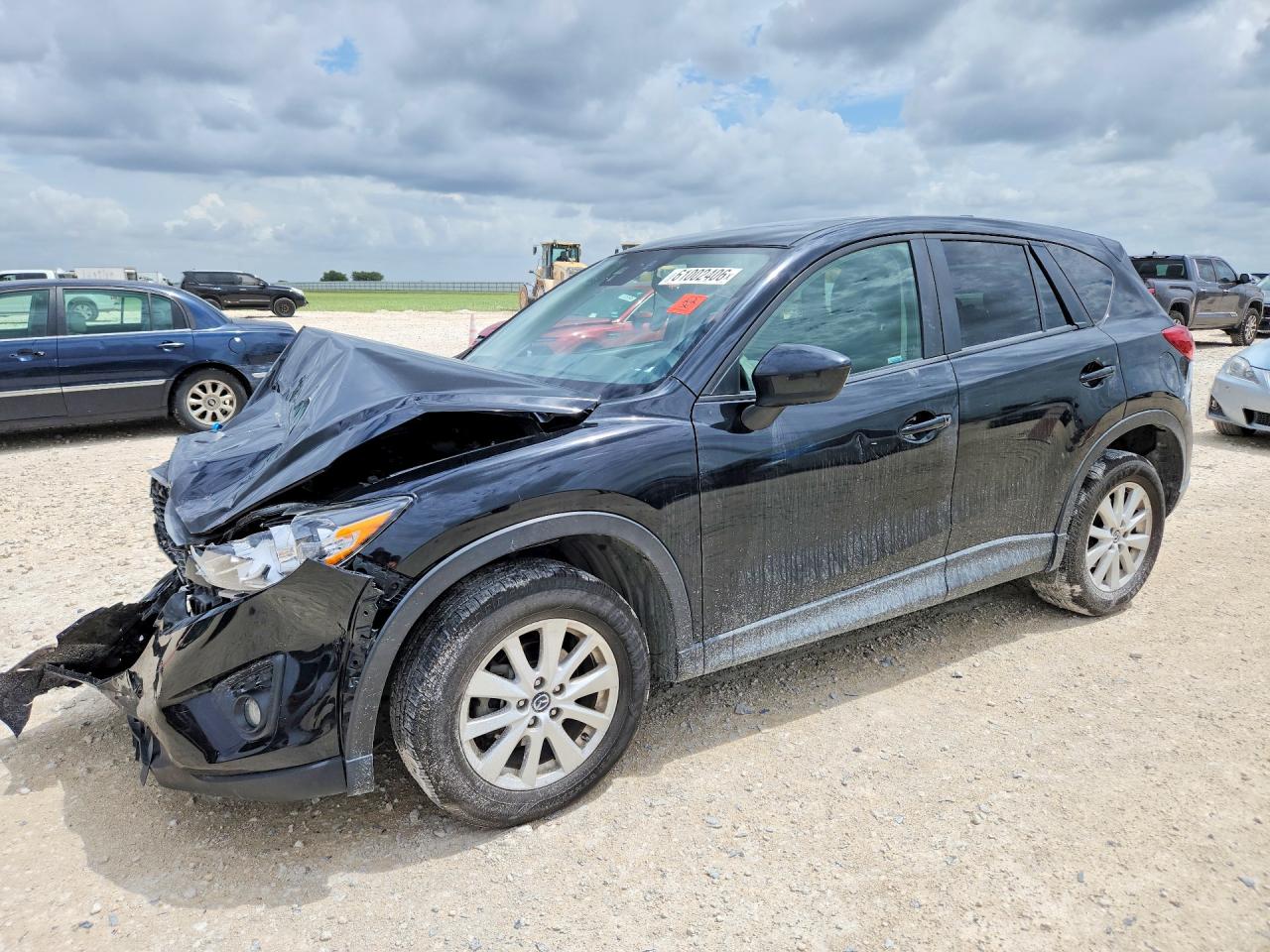 2014 Mazda CX-5 Touring, VIN JM3KE4CY1E0341246 — Front end