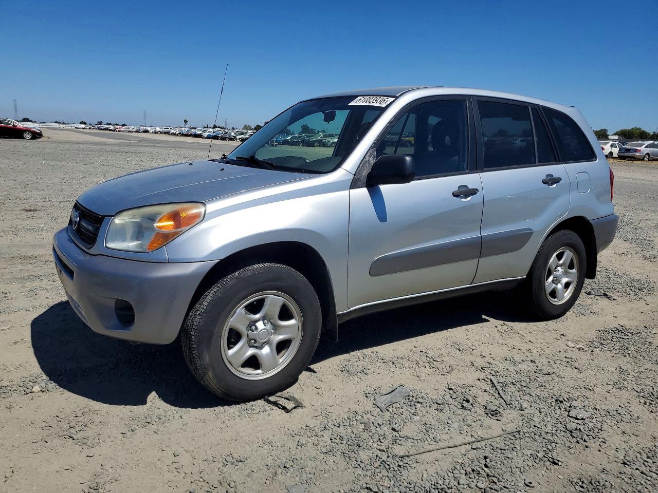 2005 Toyota RAV4, VIN JTEHD20V550051057 — Engine fire