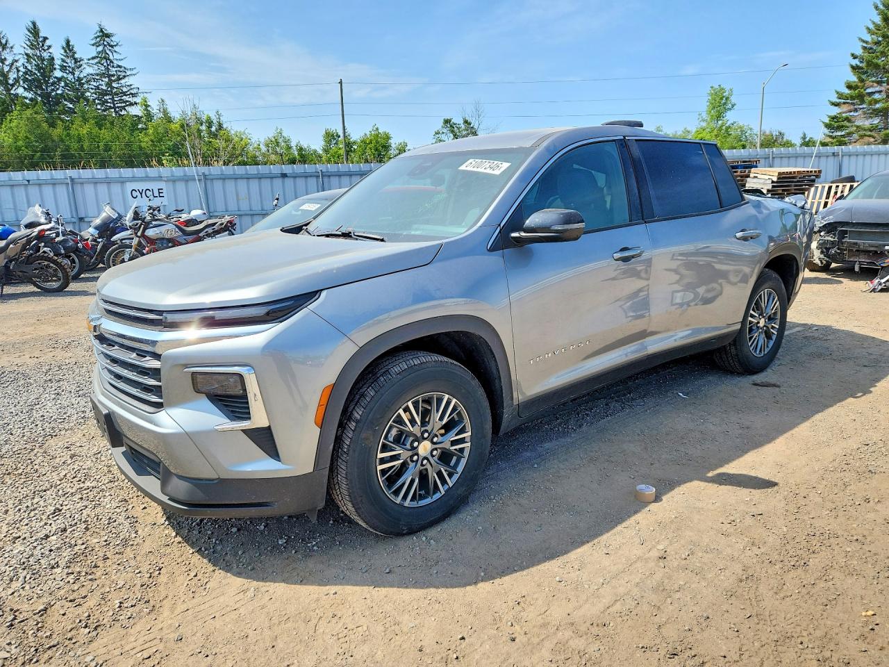 2026 Chevrolet Traverse AWD LT, VIN 1GNEVGKS0TJ182075 — Roof