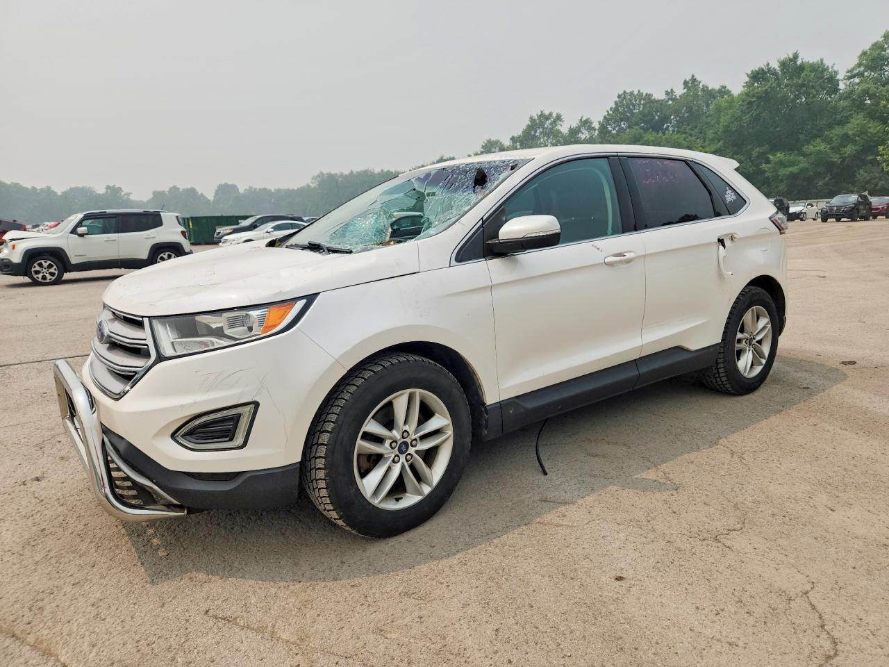 2016 Ford Edge SEL, VIN 2FMPK4J90GBC57371 — Front end