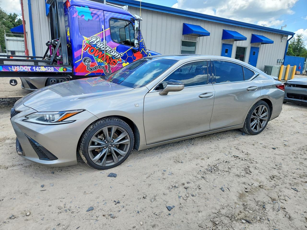 2021 Lexus ES 350 F Sport, VIN 58AGZ1B17MU084997 — Water / flood