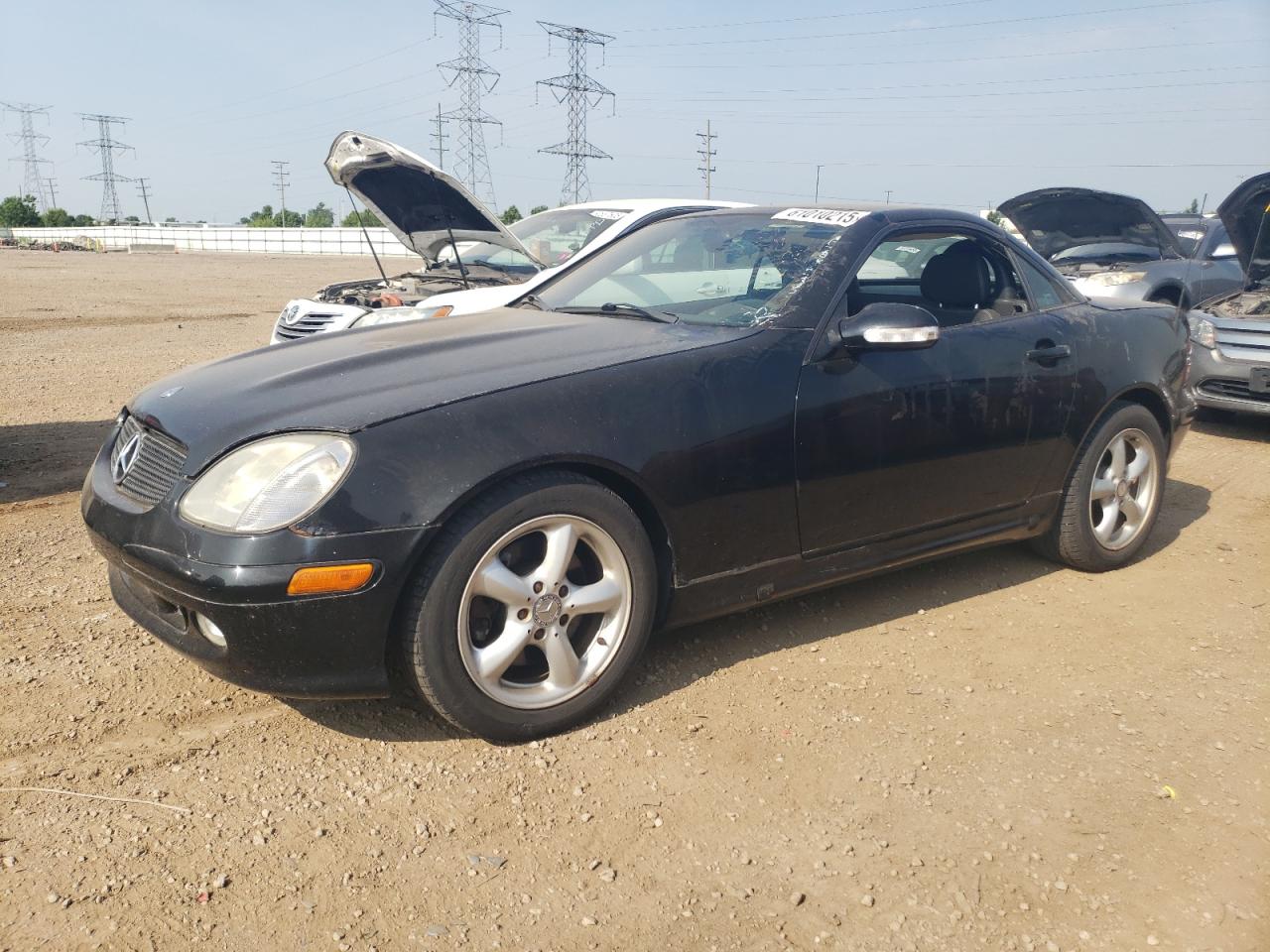 2003 Mercedes-Benz SLK 320, VIN WDBKK65F43F284008 — Обычный износ