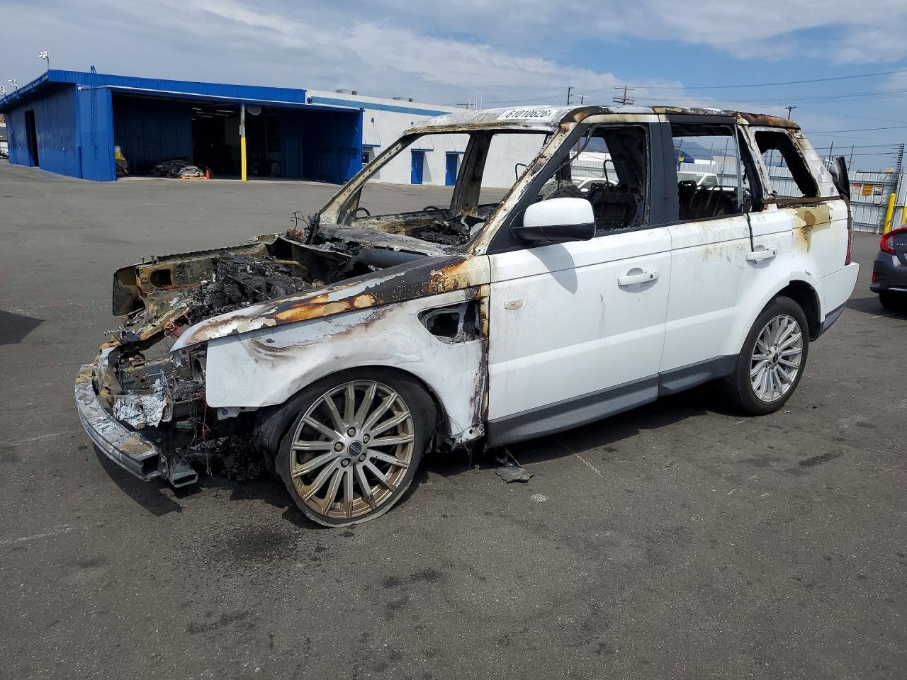 2012 Land Rover Range Rover Sport HSE, VIN SALSF2D40CA719191 — Burn