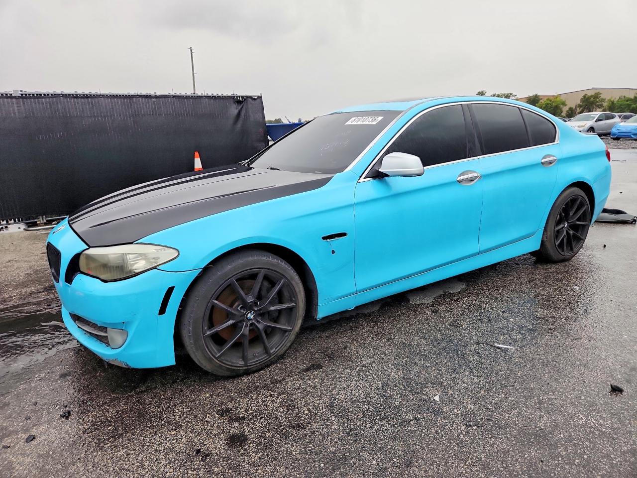 2011 BMW 5 Series 550i, VIN WBAFR9C53BC757470 — Front end