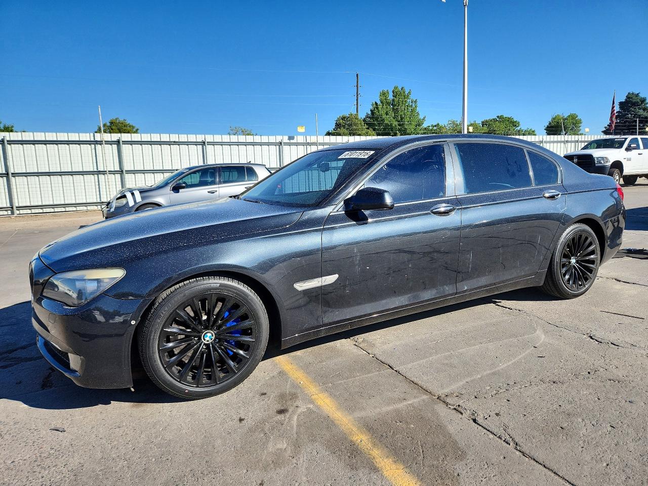 2009 BMW 7 Series 750Li, VIN WBAKB835X9CY62319 — Normal wear