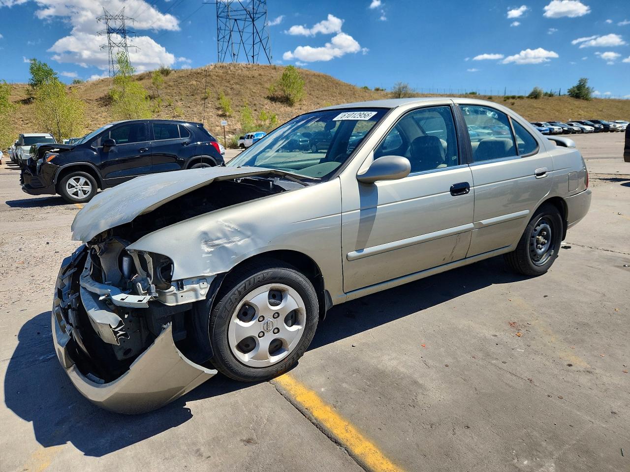 2004 Nissan Sentra S, VIN 3N1CB51D94L913535 — Front end