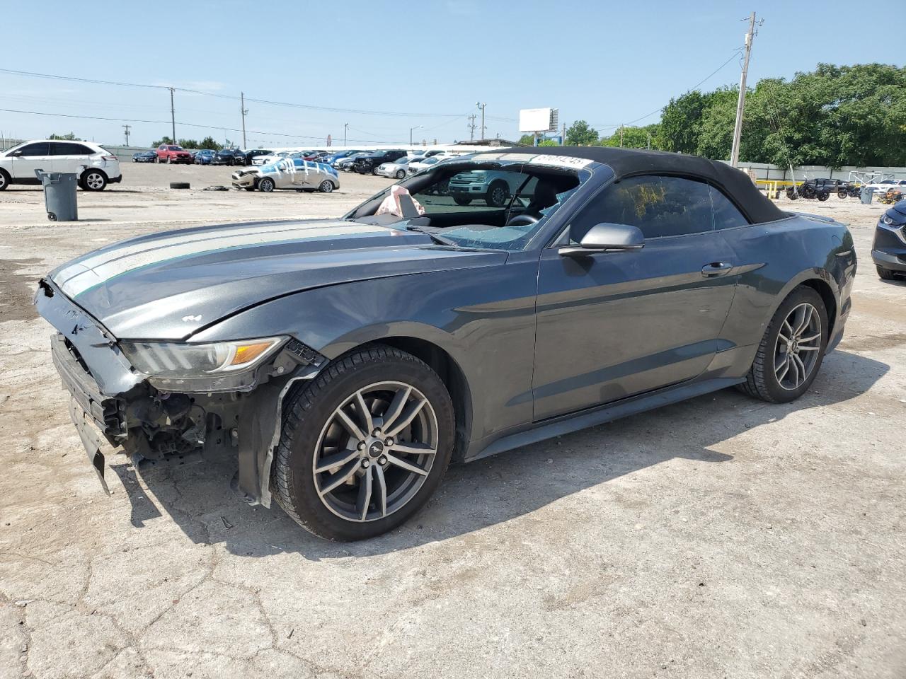 2016 Ford Mustang EcoBoost Premium, VIN 1FATP8UH6G5304606 — Front end