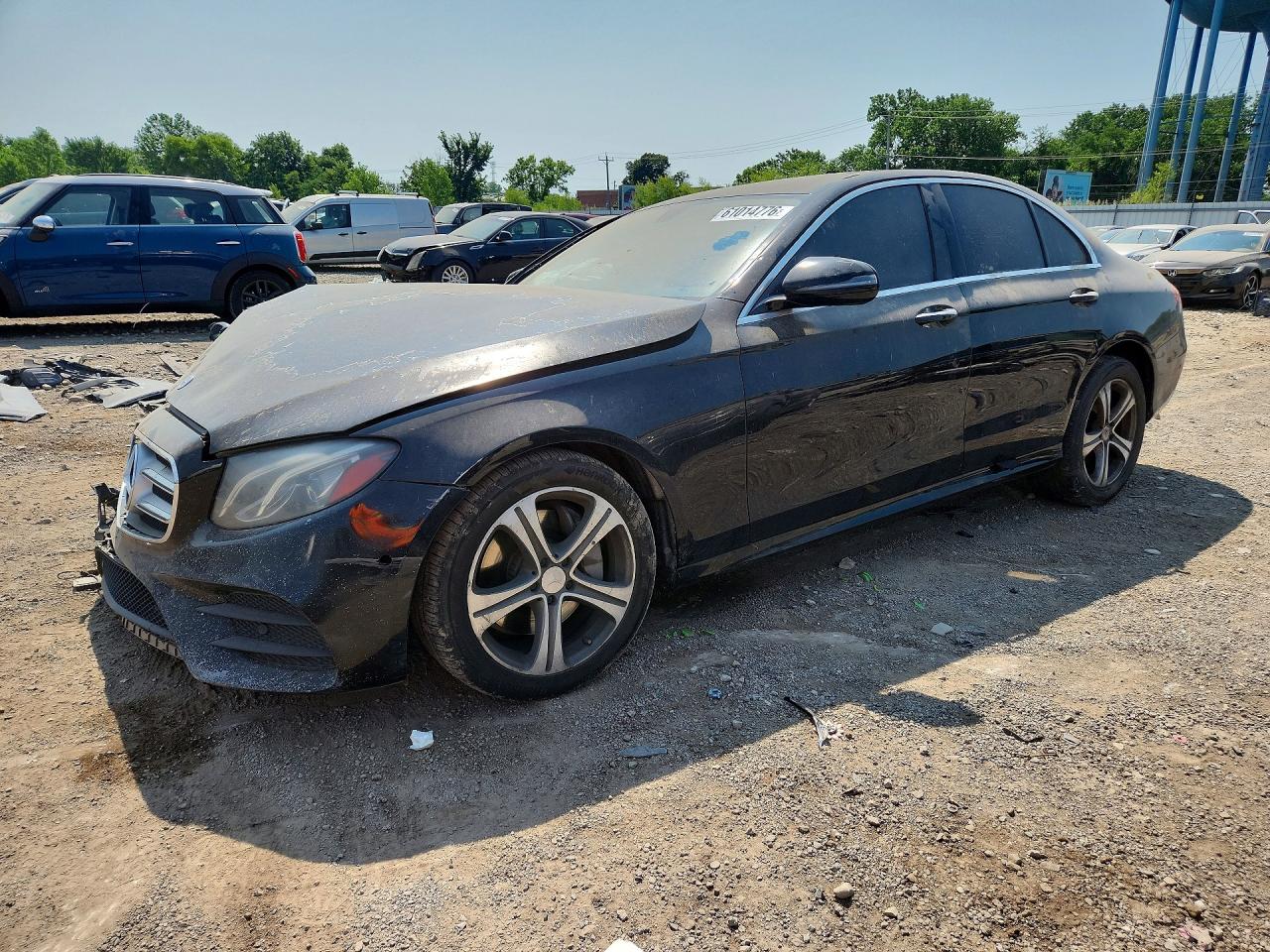 2017 Mercedes-Benz E 300 Sport, VIN WDDZF4JB6HA047655 — Front end