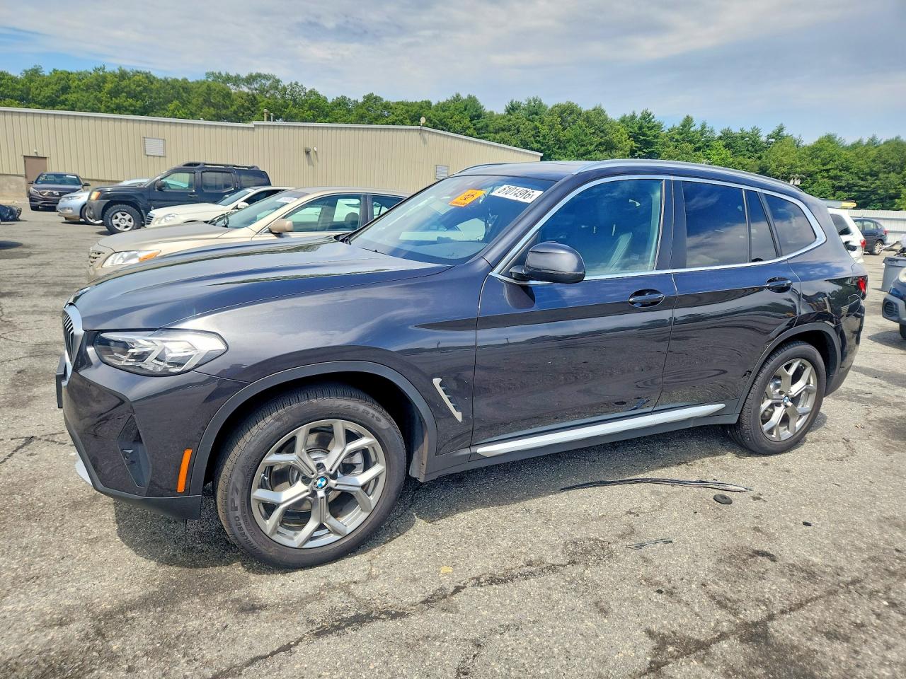 2022 BMW X3 xDrive30i, VIN 5UX53DP00N9M92976 — Partial repair