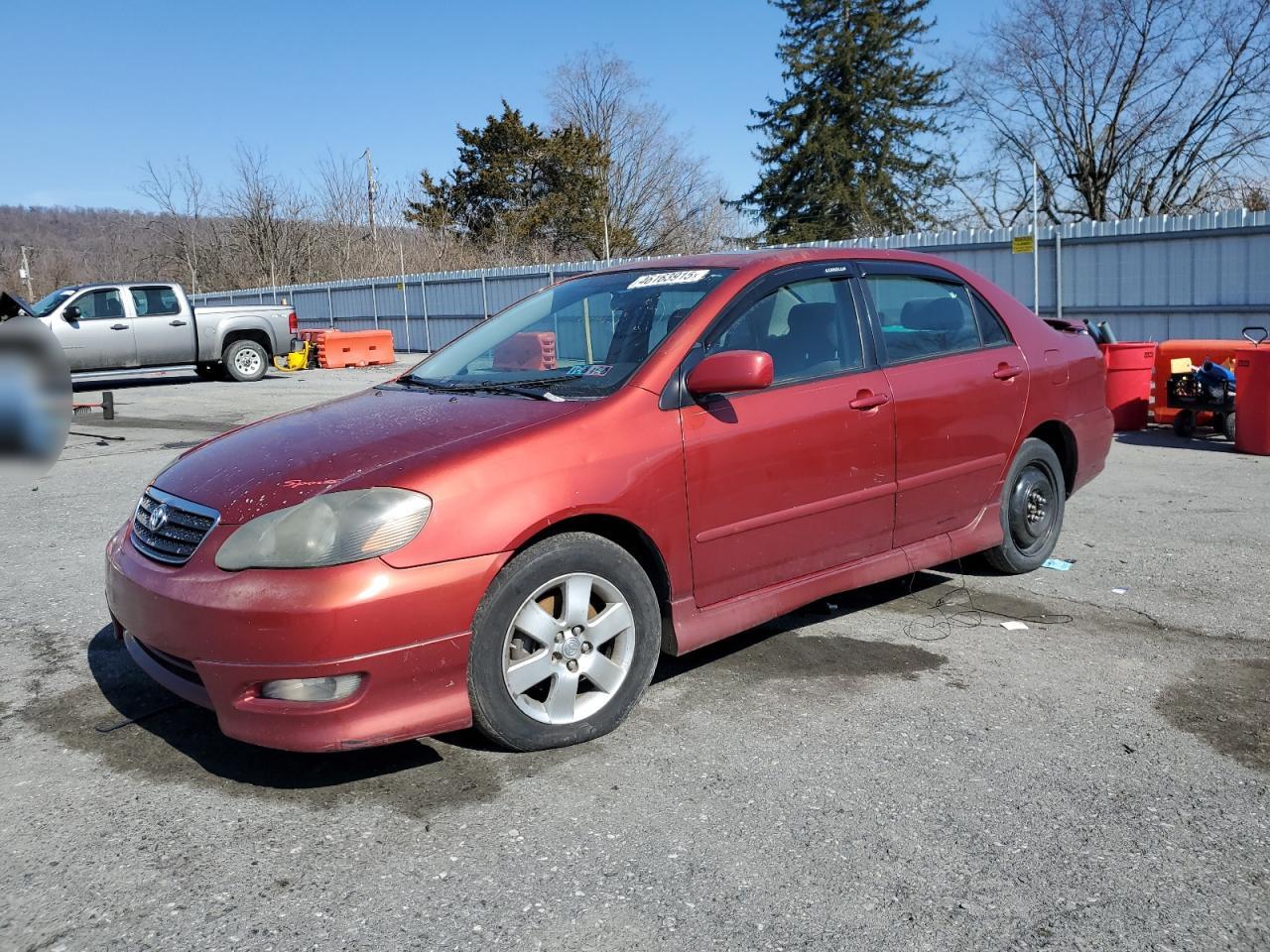 2008 Toyota Corolla CE, VIN 2T1BR32E08C884158 — Зад