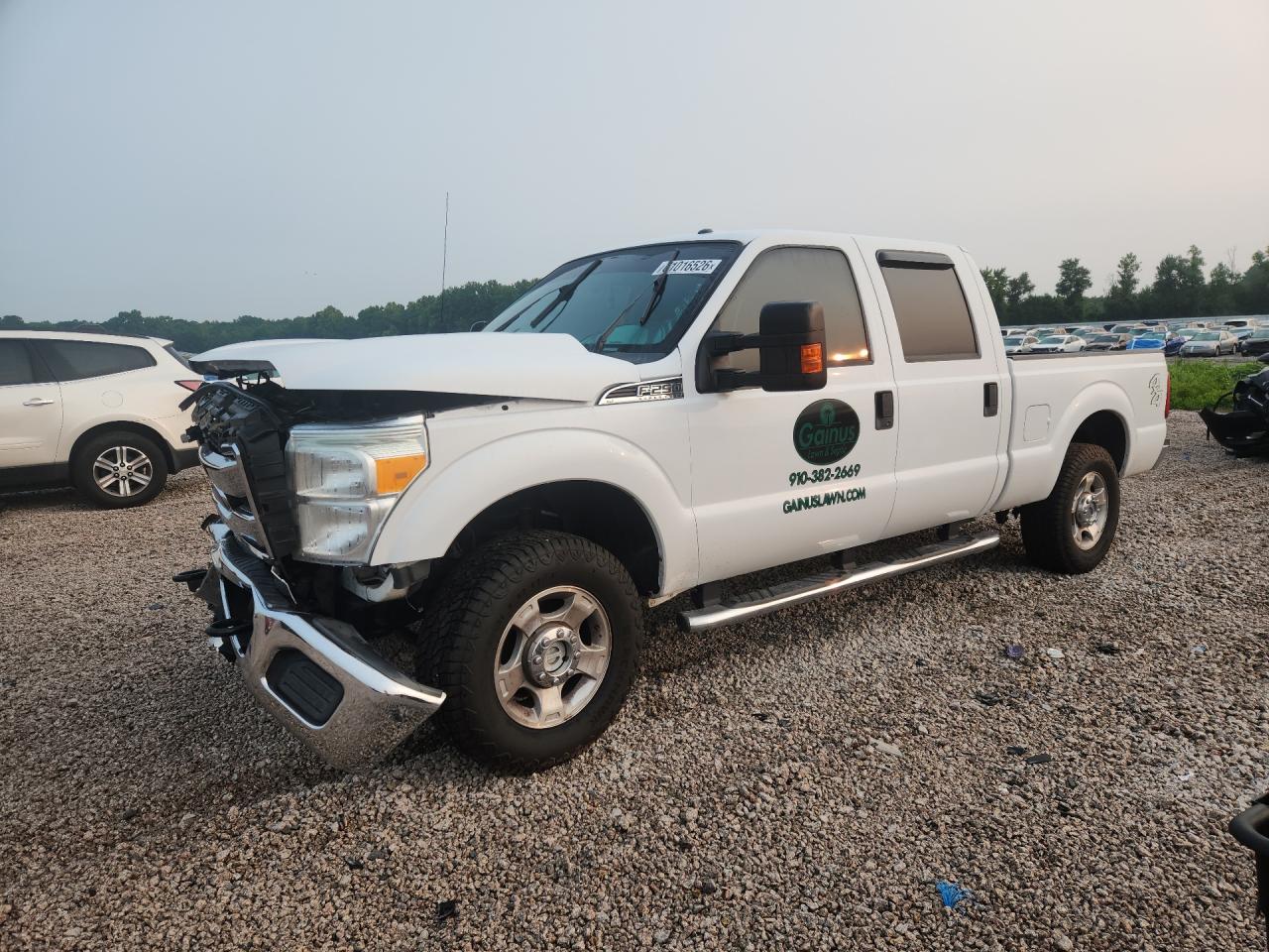2016 Ford F-250 XLT, VIN 1FT7W2B69GED14236 — Перед