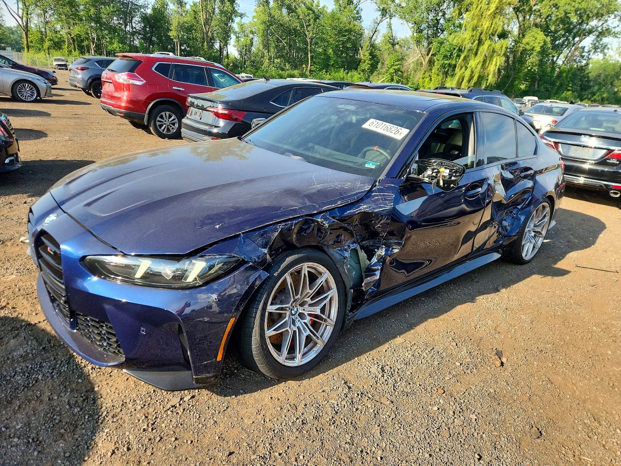 2026 BMW M3 Competition xDrive, VIN WBS33HJ0XTFV71328 — Бок