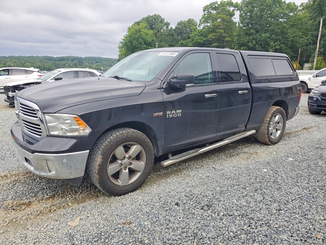 2017 Ram 1500 SLT, VIN 1C6RR6GT9HS679077 — Rear end