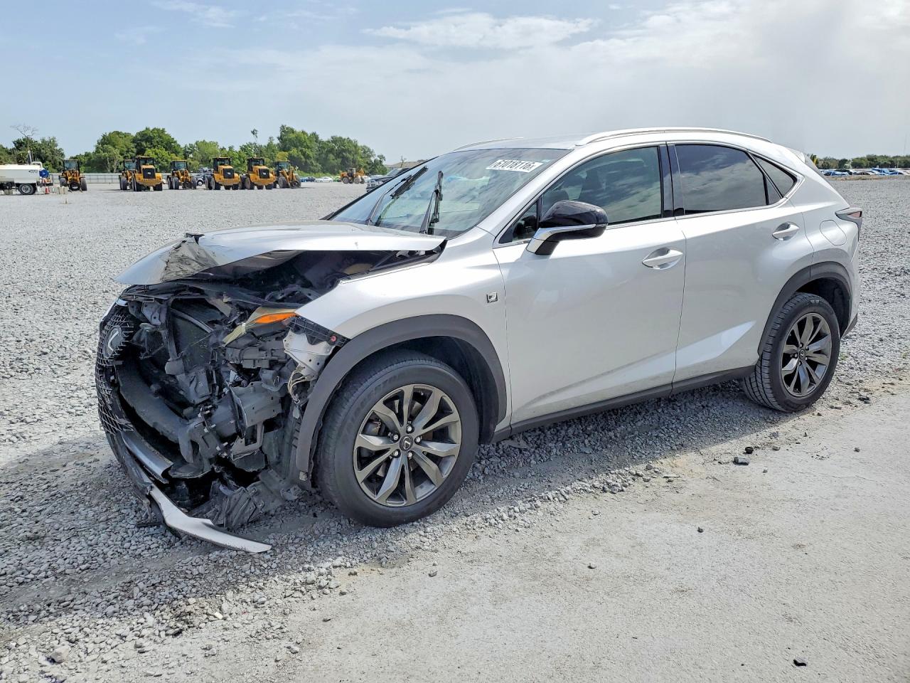 2016 Lexus NX F Sport, VIN JTJYARBZ0G2034578 — Front end