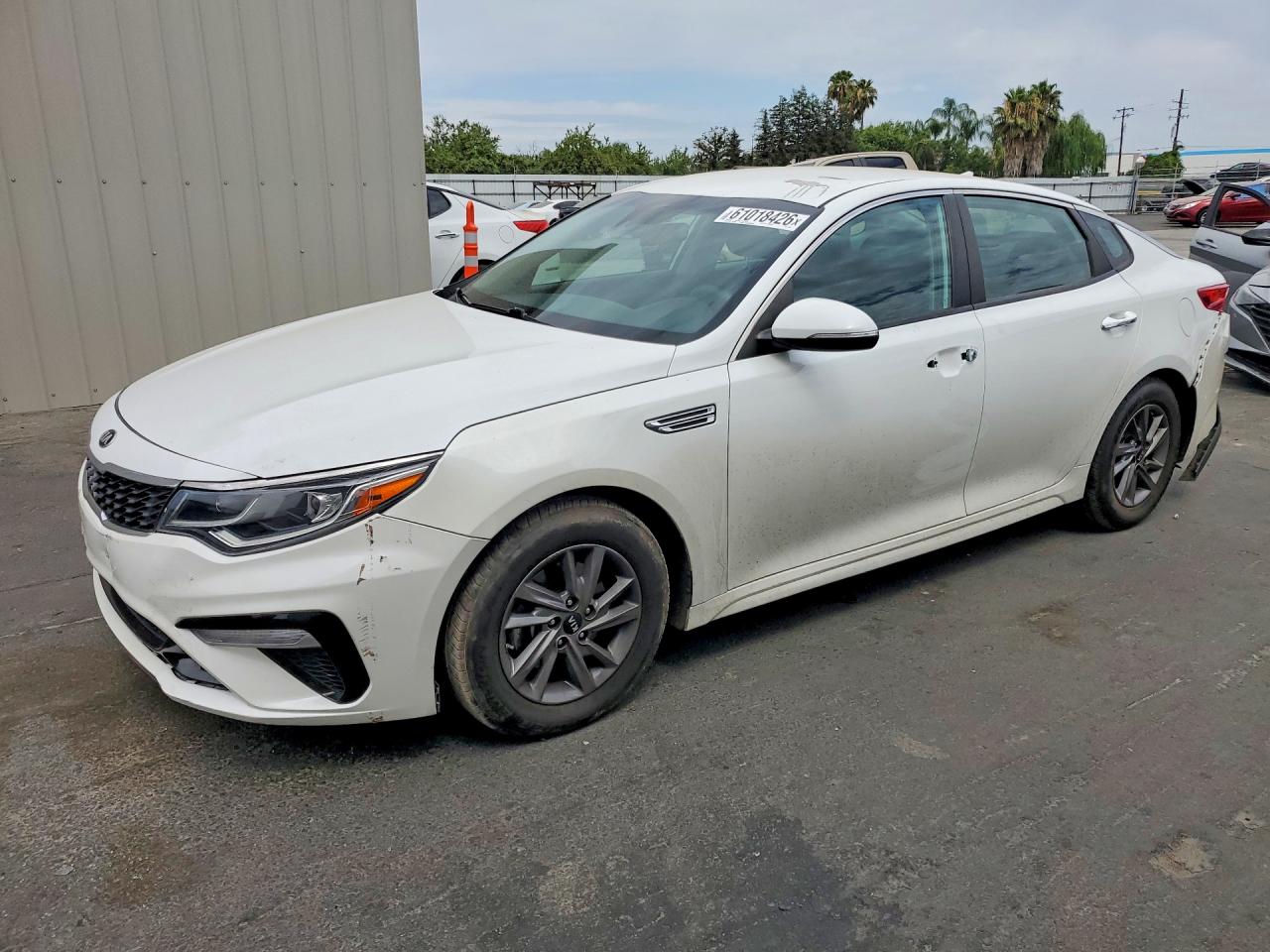 2020 Kia Optima S, VIN 5XXGT4L30LG428270 — Stripped