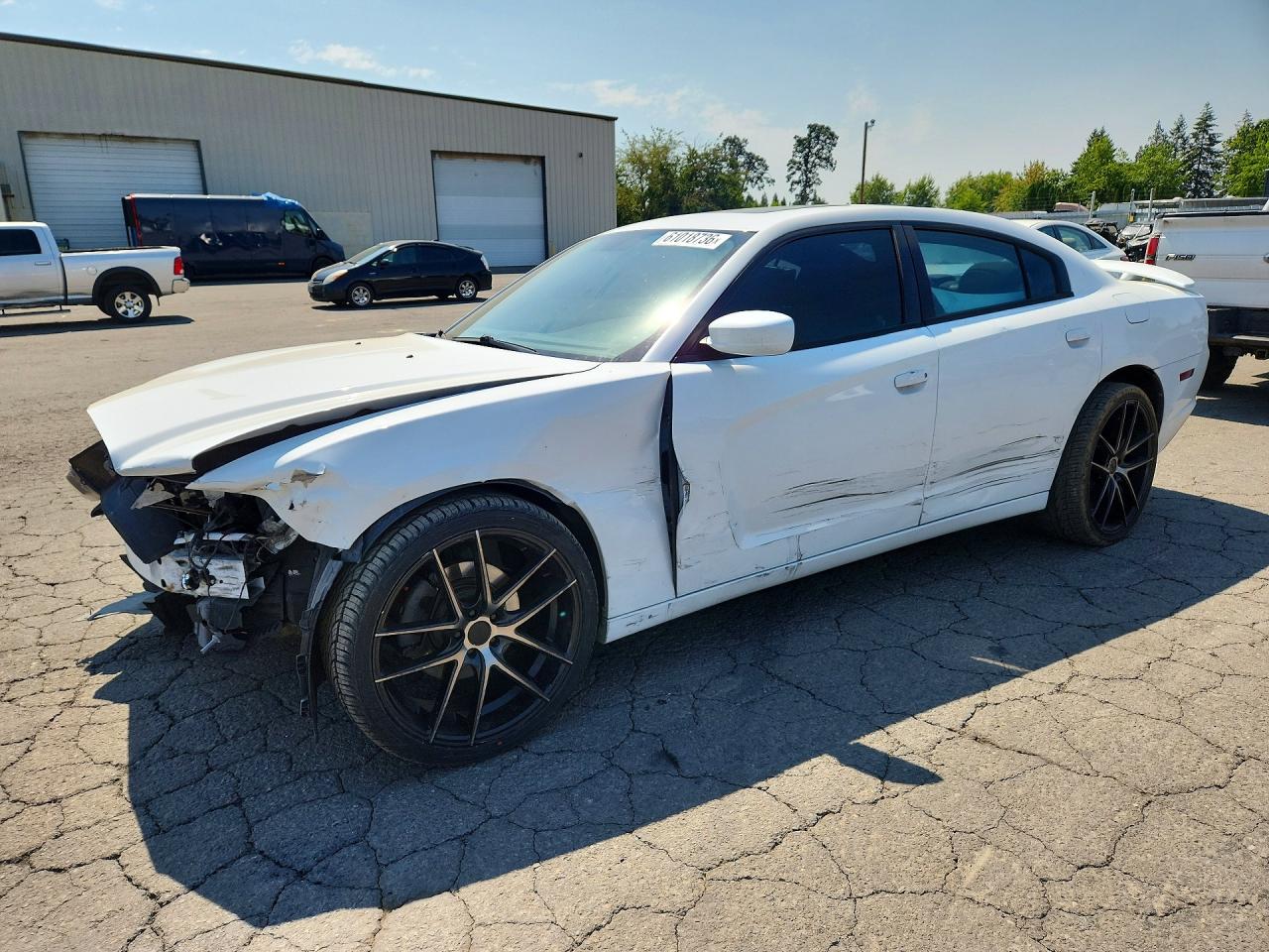 2012 Dodge Charger SXT Plus, VIN 2C3CDXJG1CH290758 — Front end