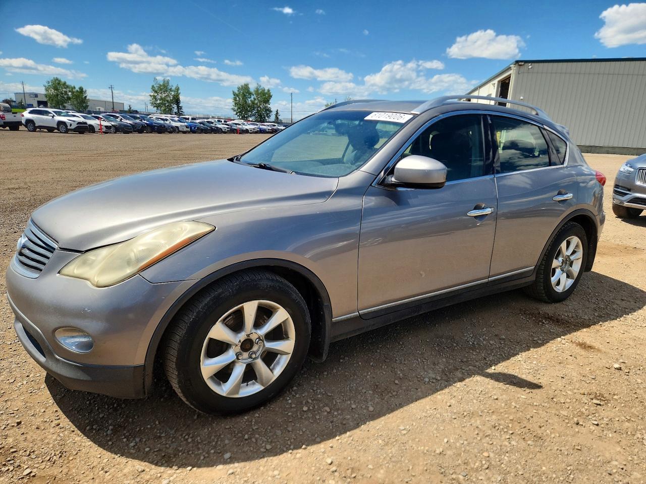 2010 Infiniti EX Journey, VIN JN1AJ0HR0AM758003 — Front end