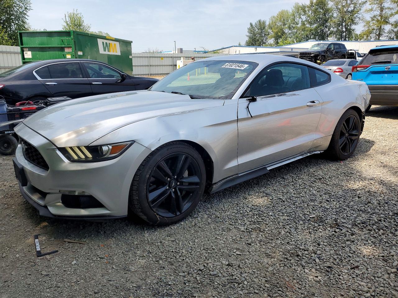2015 Ford Mustang EcoBoost, VIN 1FA6P8TH1F5339390 — Rear end