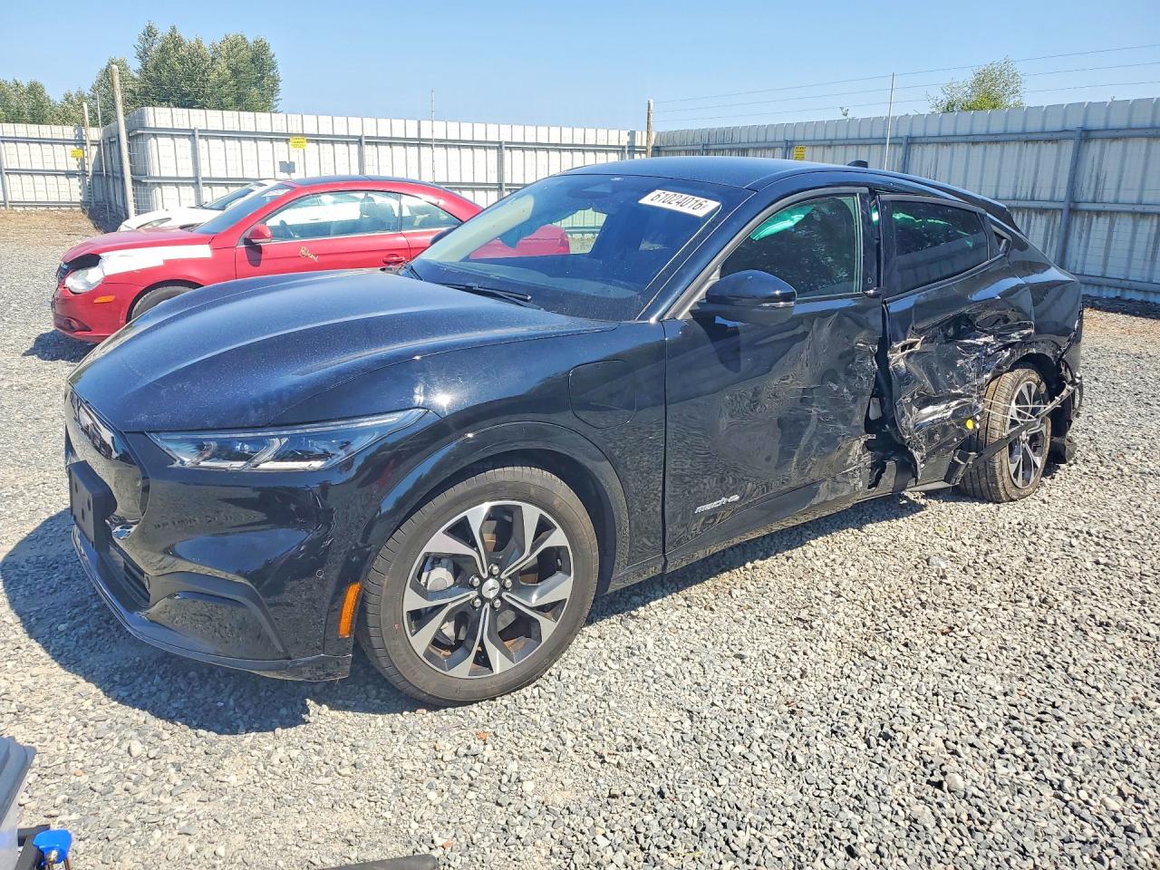 2023 Ford Mustang Mach-E Premium, VIN 3FMTK3SS9PMA46341 — Side