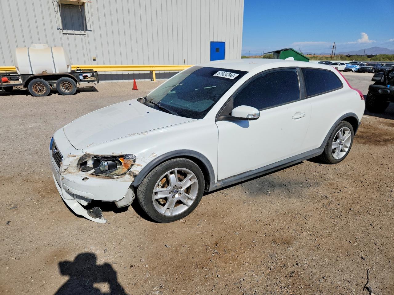 2009 Volvo C30, VIN YV1MK672392147639 — Front end