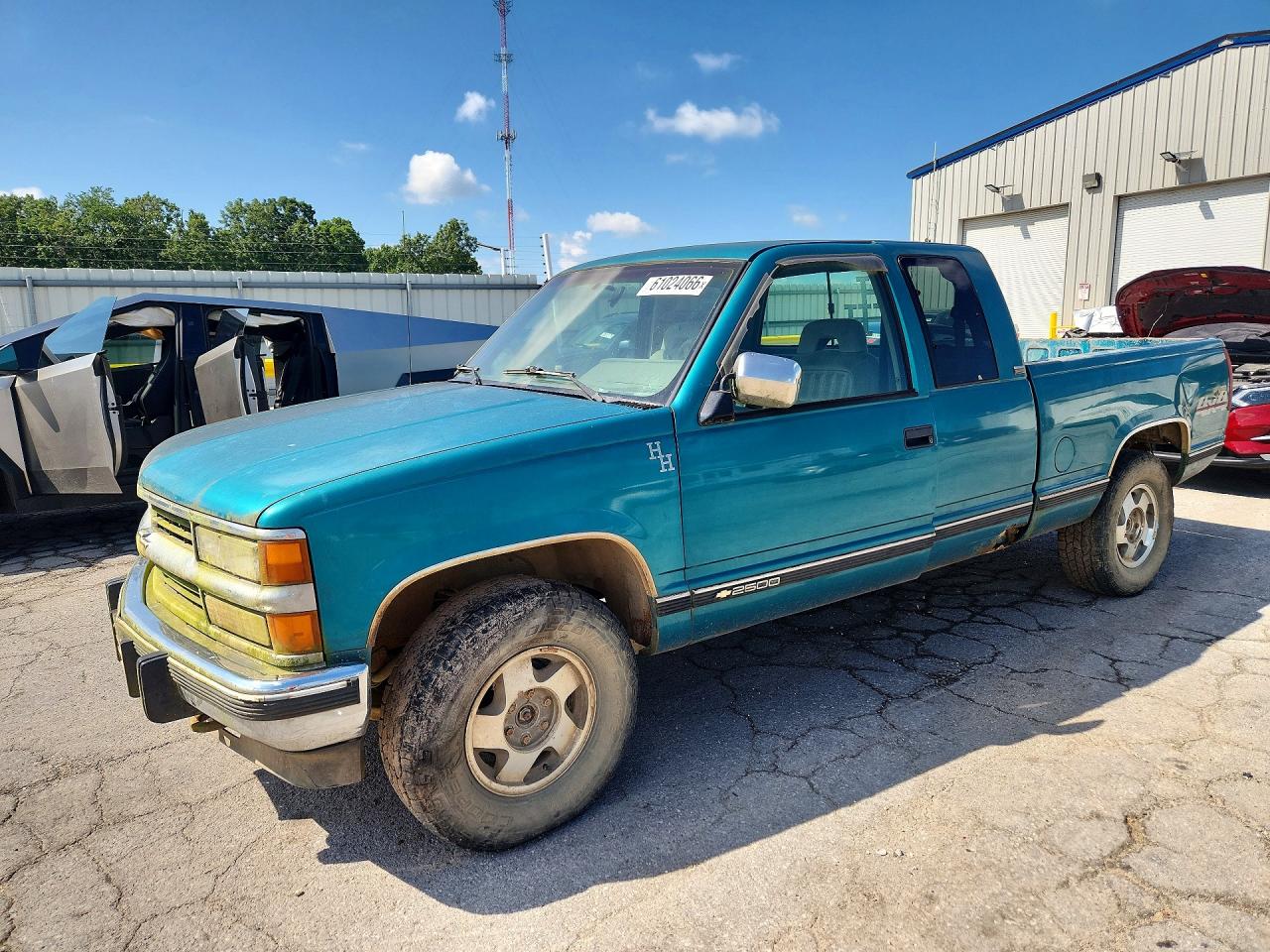 1994 Chevrolet Silverado 2500, VIN 1GCFK29K3RE265953 — Normal wear