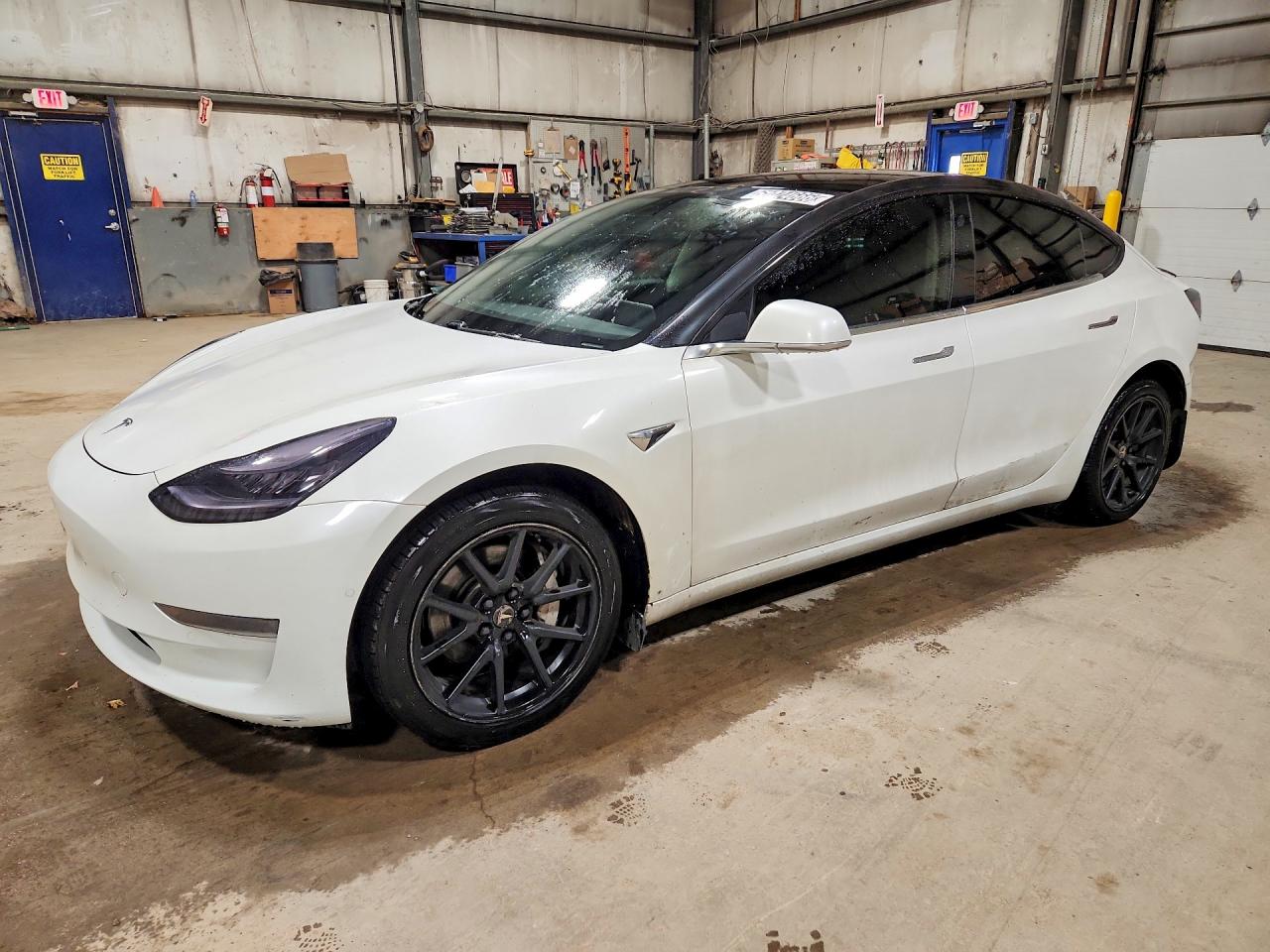 2020 Tesla Model 3 Standard Range Plus, VIN 5YJ3E1EA6LF603840 — Бок