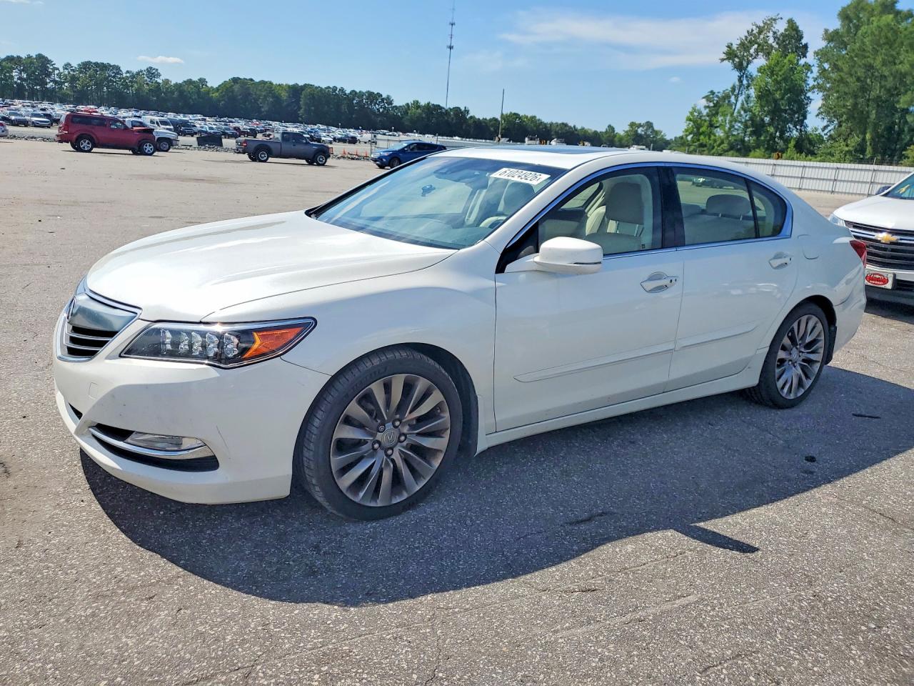 2016 Acura RLX Technology, VIN JH4KC1F58GC000781 — Side