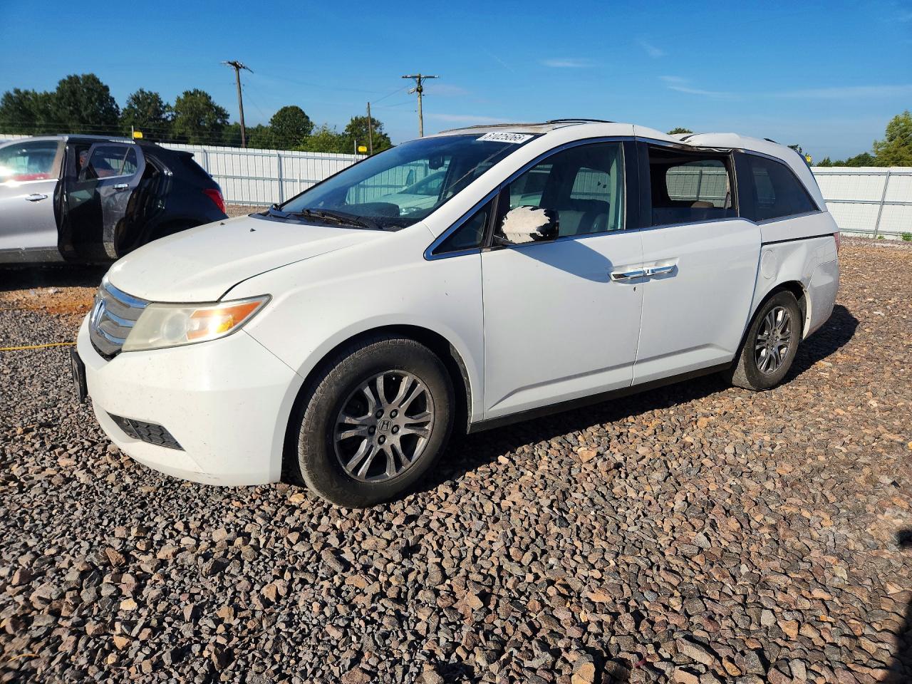 2013 Honda Odyssey EX-L, VIN 5FNRL5H65DB053952 — Roof