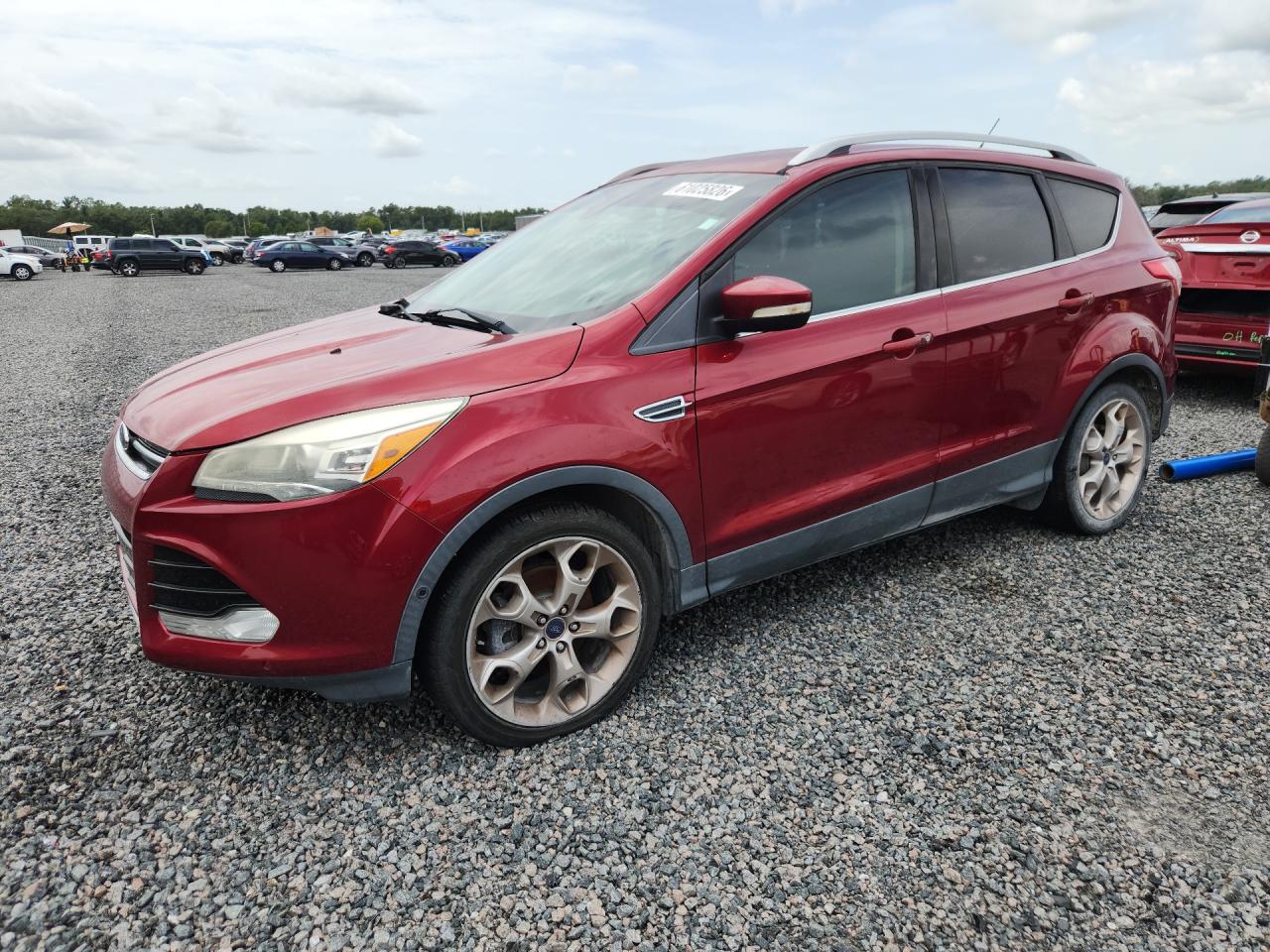 2015 Ford Escape Titanium, VIN 1FMCU0JX7FUB16659 — Normal wear