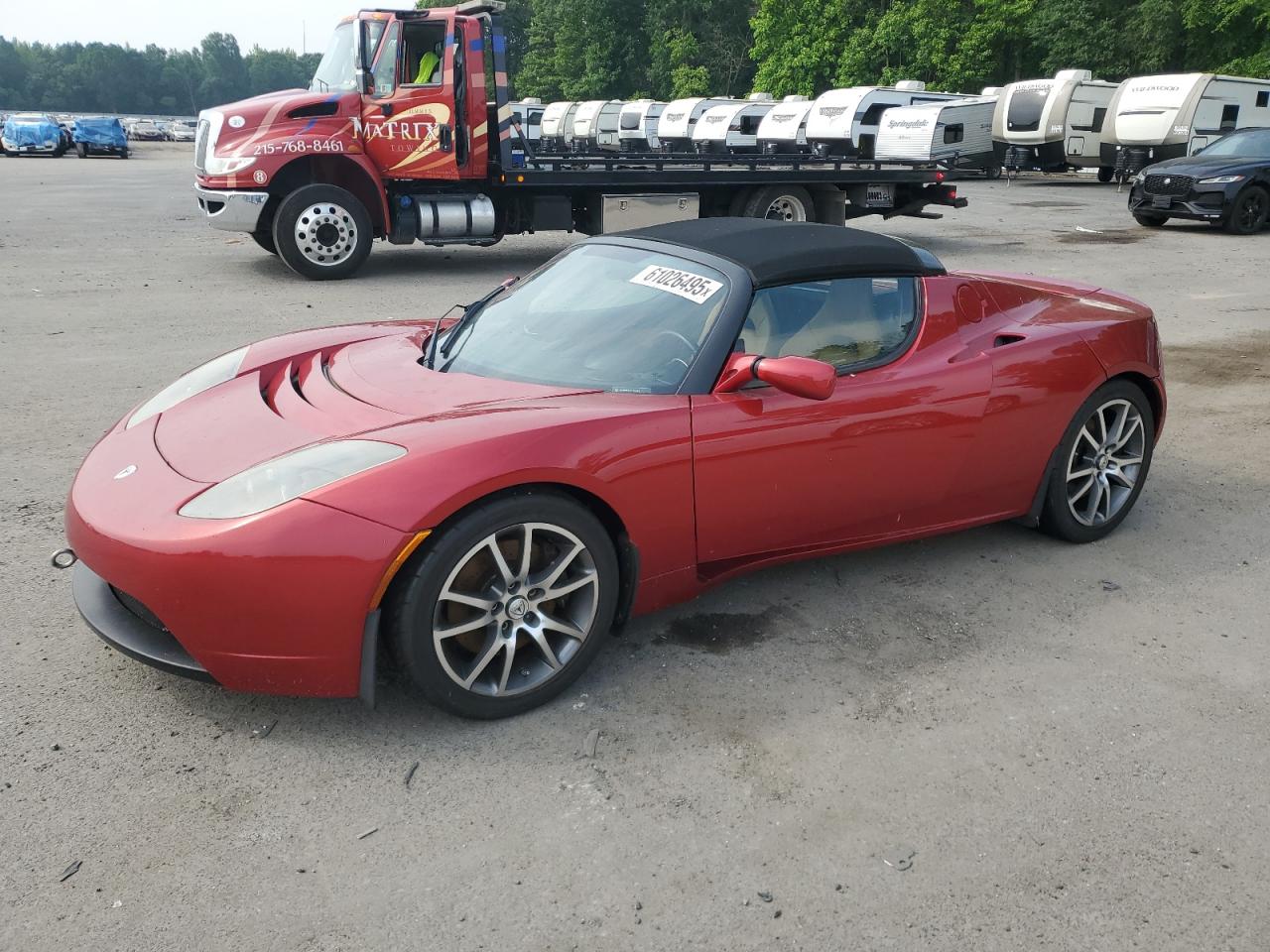 2010 Tesla Roadster, VIN 5YJRE1A15A1000694 — Minor dents and scratches