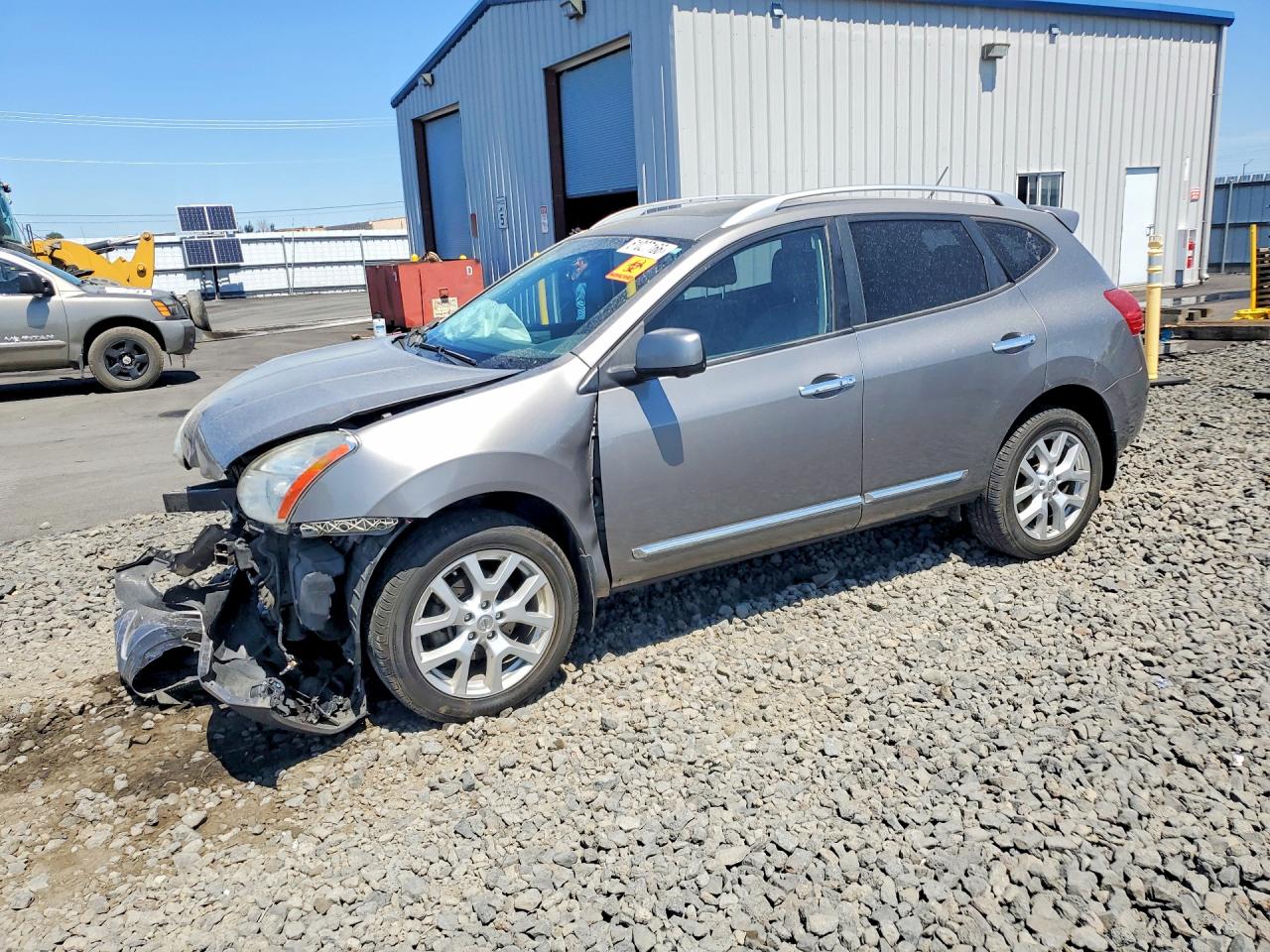 2012 Nissan Rogue SL, VIN JN8AS5MV7CW405070 — Front end