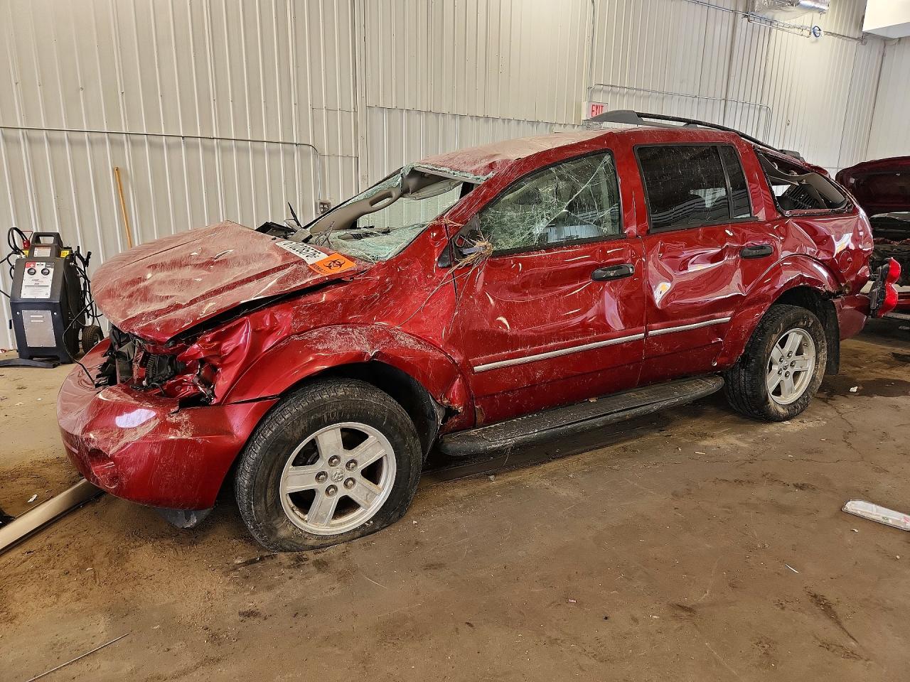 2009 Dodge Durango, VIN 1D8HB48T69F709465 — Rollover