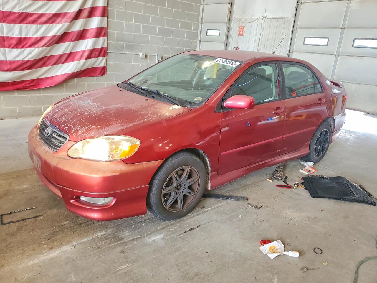 2008 Toyota Corolla CE, VIN 1NXBR32E78Z951532 — Normal wear