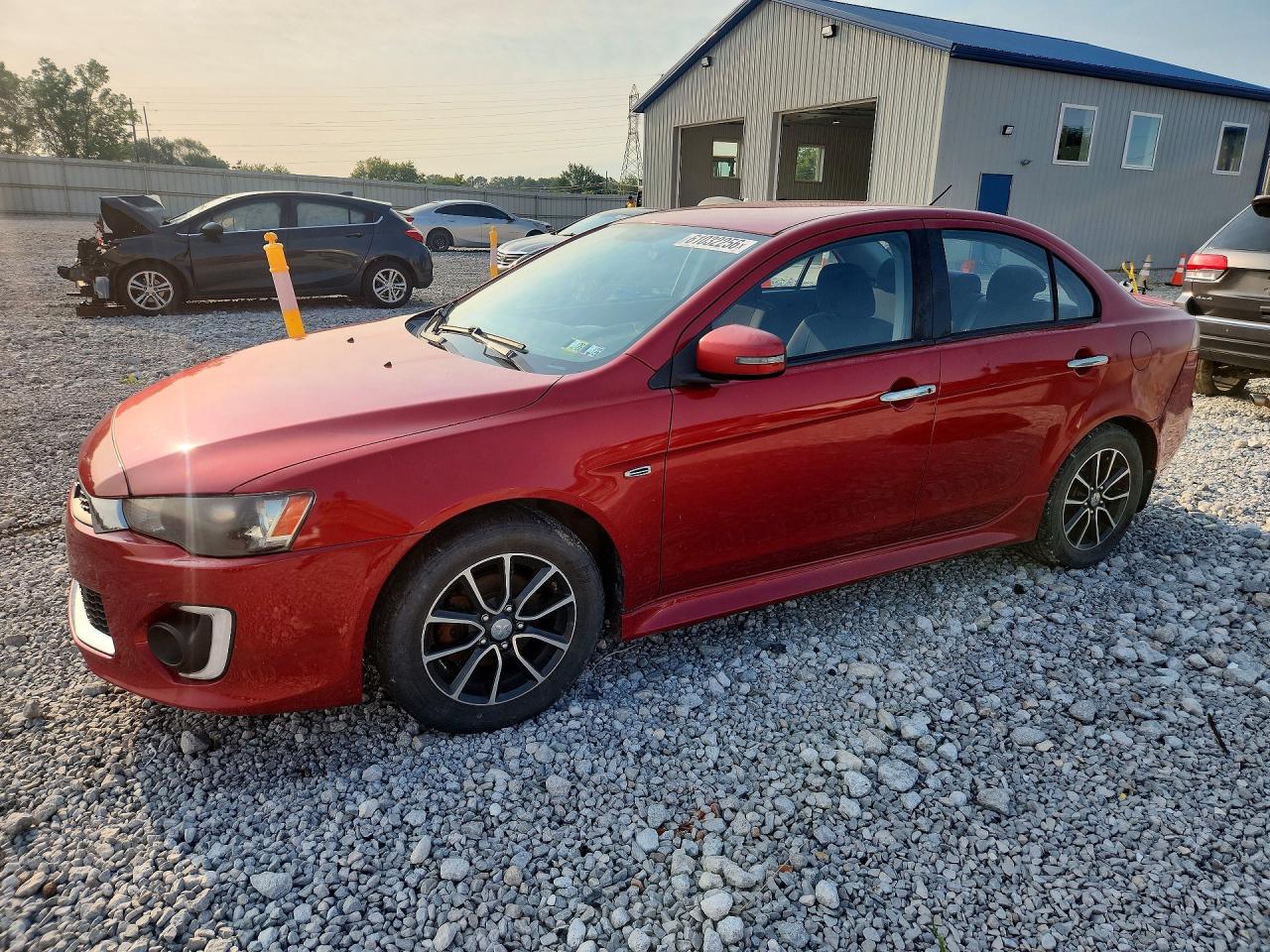 2017 Mitsubishi Lancer ES, VIN JA32V2FW3HU010249 — Мелкие вмятины и царапины