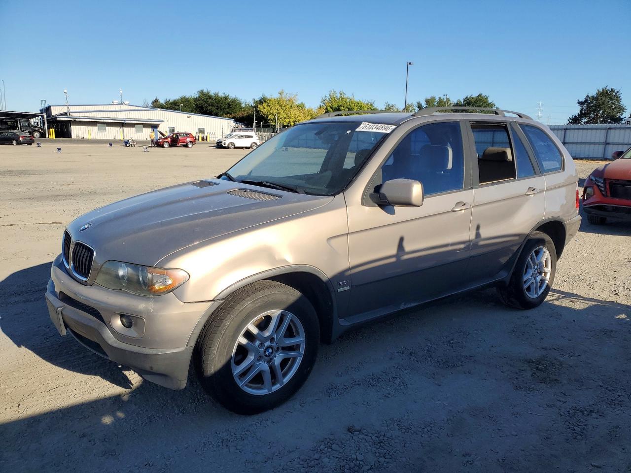 2004 BMW X5 3.0i, VIN 5UXFA13534LU23047 — Зад
