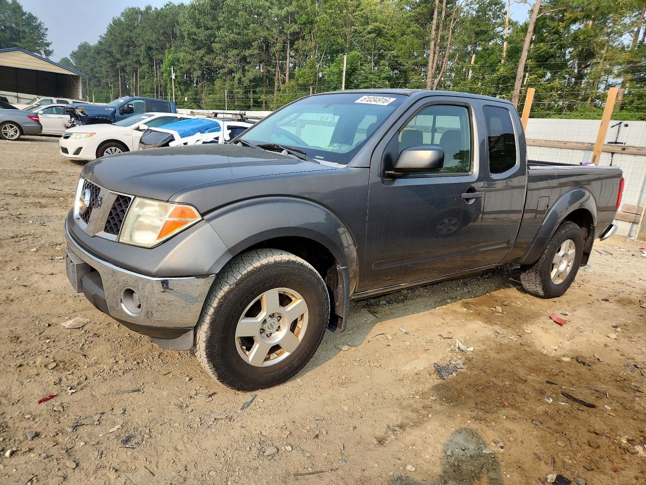 2007 Nissan Frontier SE, VIN 1N6AD06W37C455449 — Front end