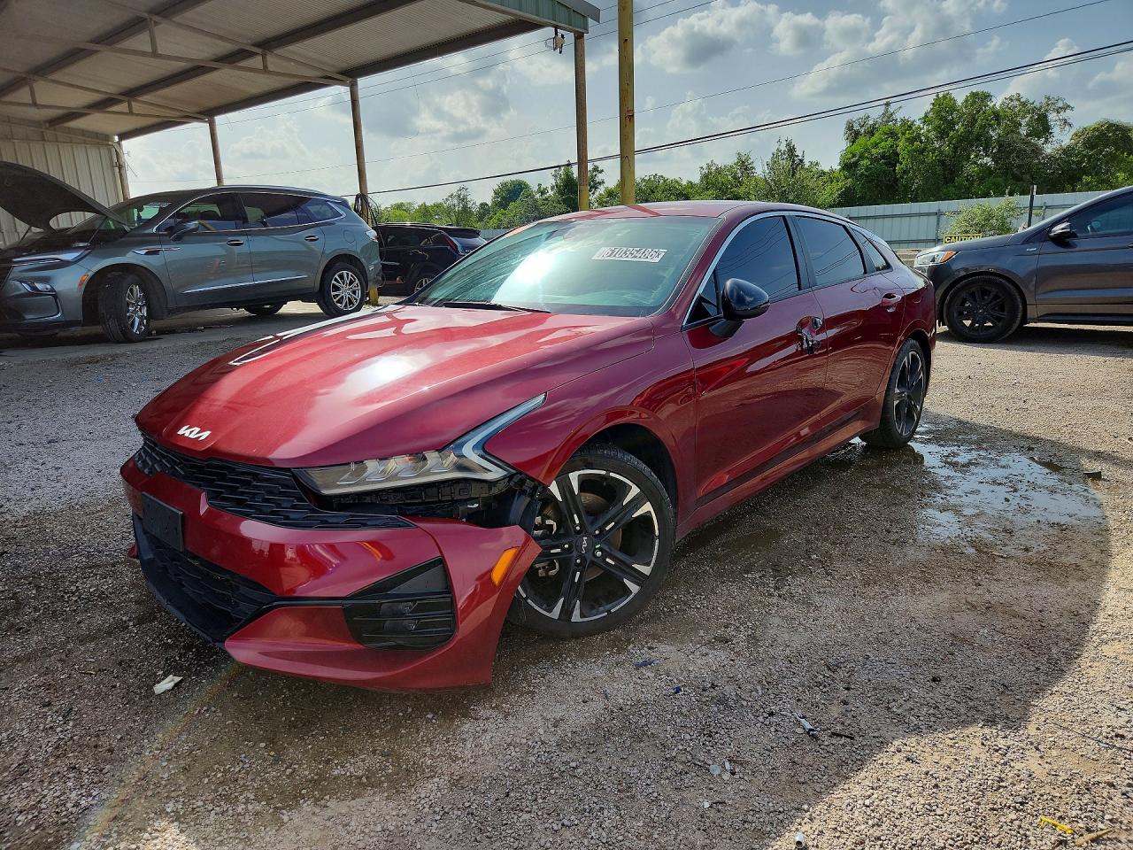 2022 Kia K5 GT-Line, VIN 5XXG64J25NG097769 — Front end
