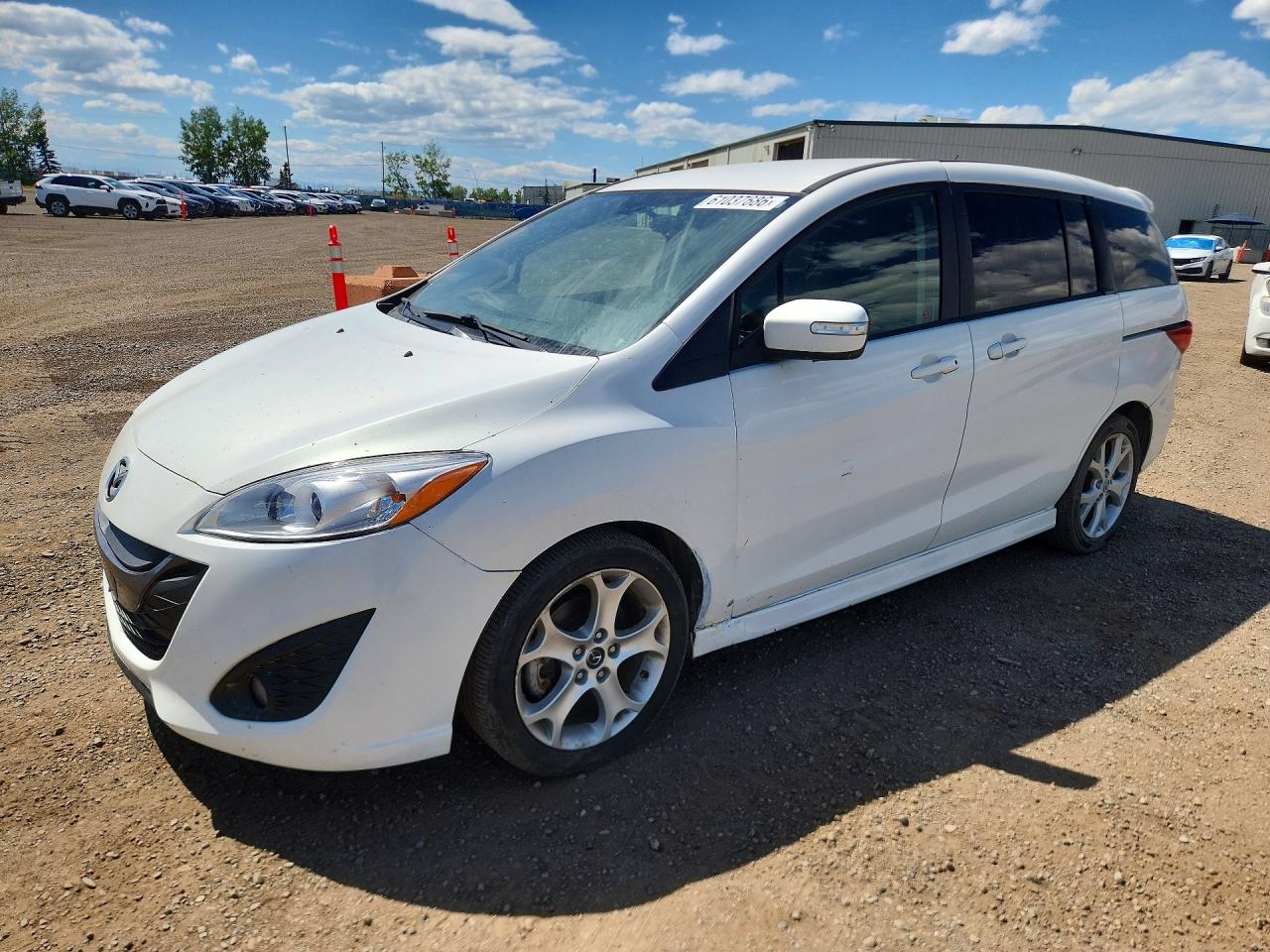 2013 Mazda 5 Grand Touring, VIN JM1CW2DL4D0157161 — Front end