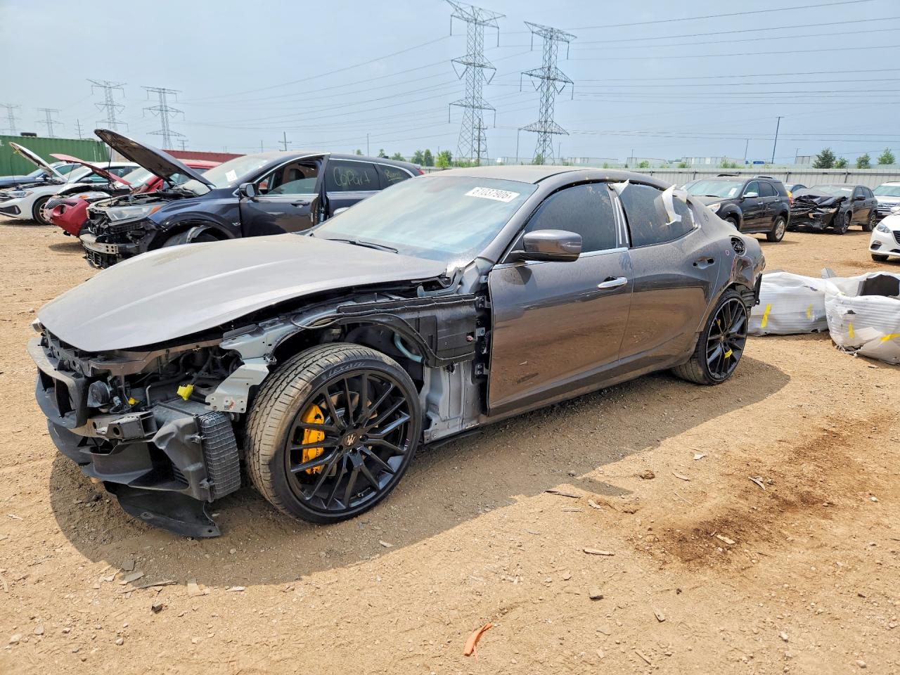 2016 Maserati Ghibli, VIN ZAM57XSA5G1168457 — Front end