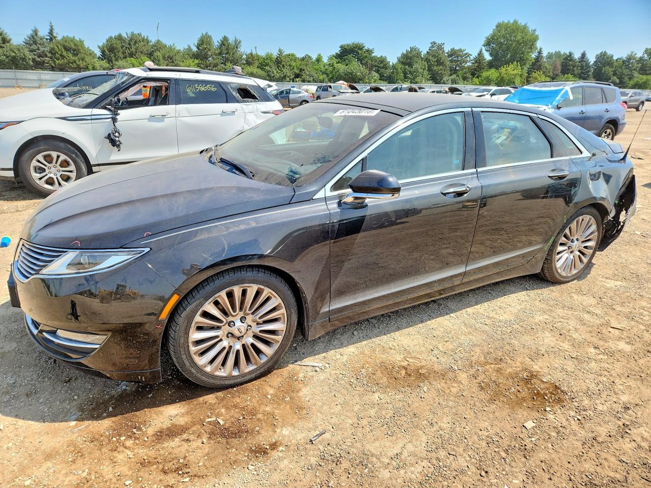 2013 Lincoln MKZ, VIN 3LN6L2G97DR803892 — Rear end