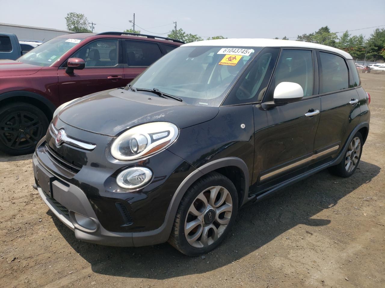2015 FIAT 500L Urbana Trekking, VIN ZFBCFADH6FZ033626 — Biohazard / chemical
