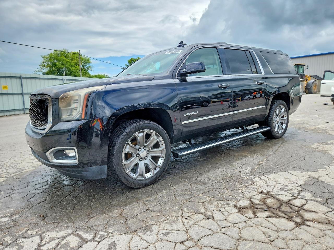 2016 GMC Yukon XL Denali, VIN 1GKS1HKJ2GR324863 — Engine fire